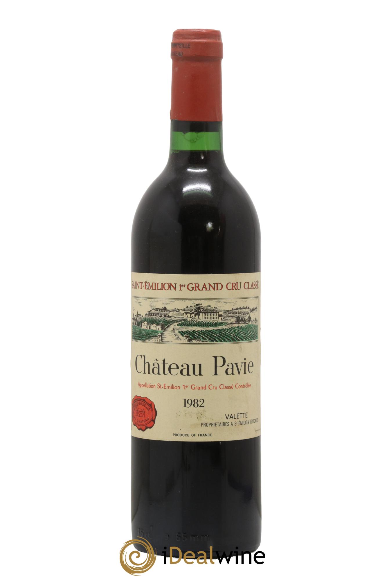 Château Pavie 1er Grand Cru Classé A  1982 - Posten von 1 Flasche - 0