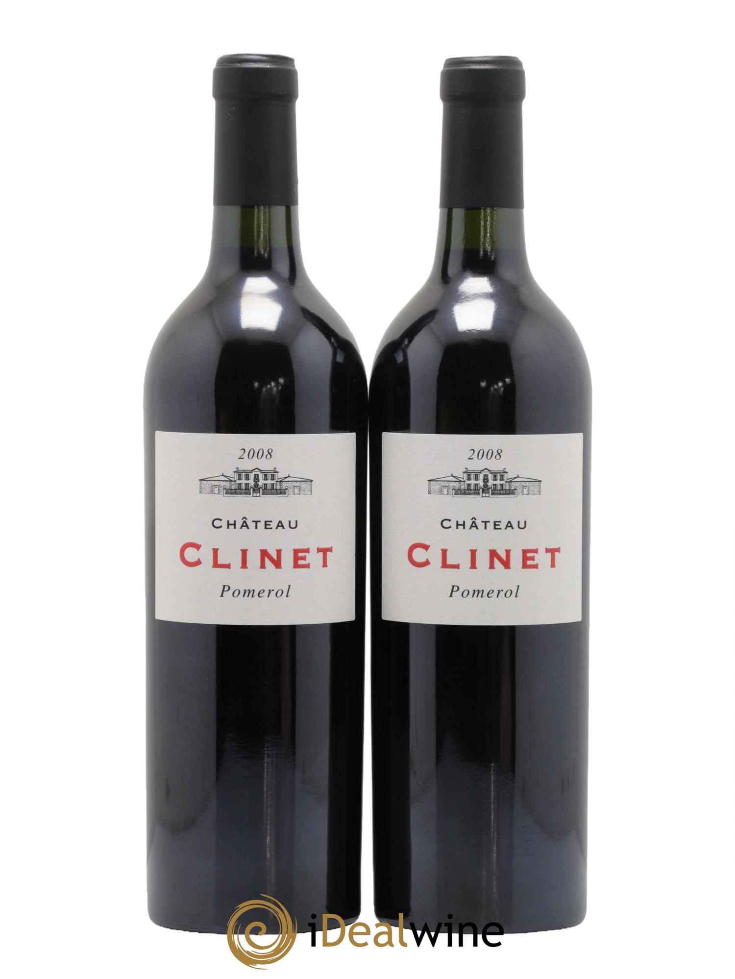 Château Clinet 2008 - Posten von 2 Flaschen - 0