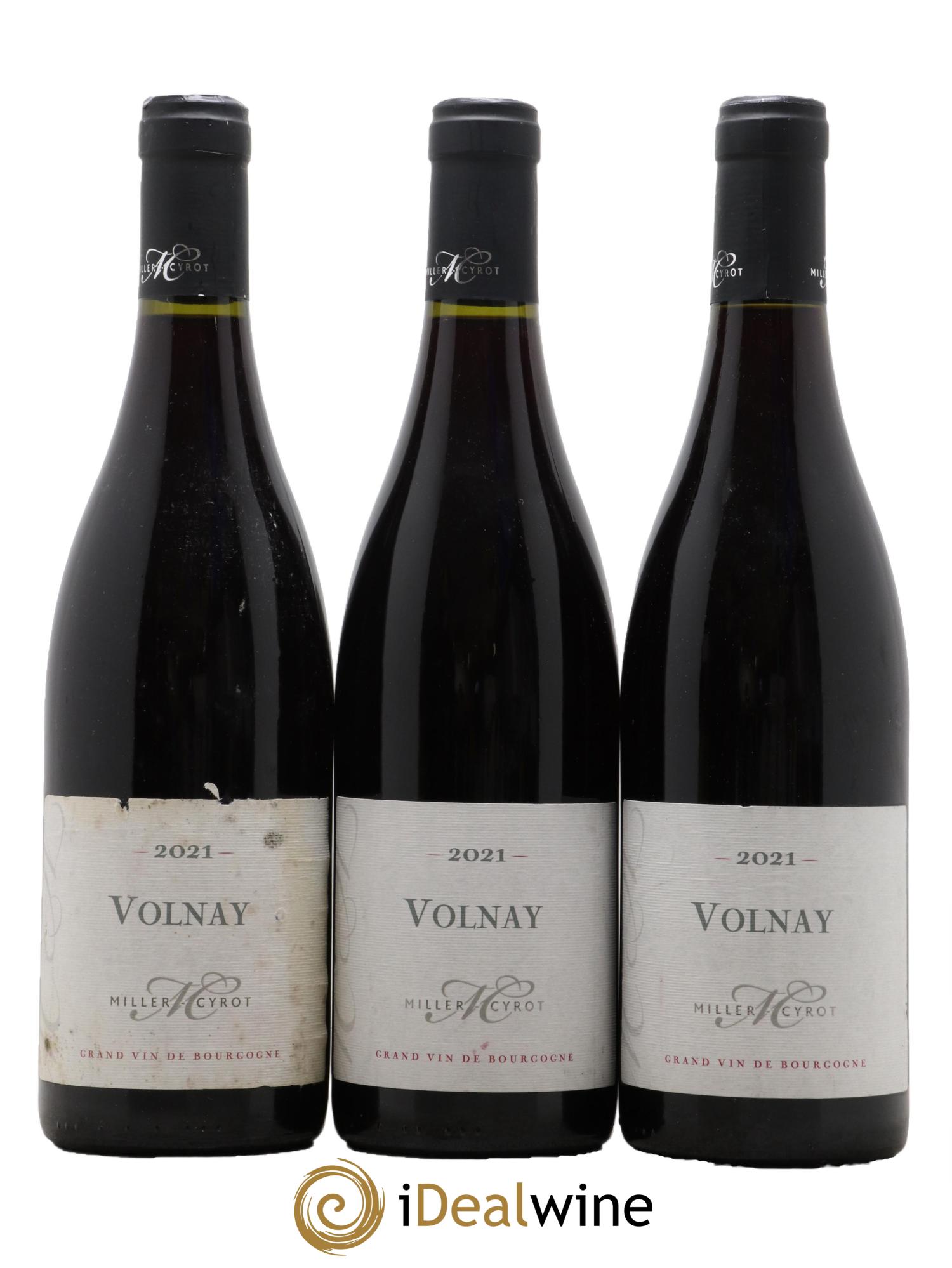 Volnay Domaine Miller Cyrot 2021 - Posten von 3 Flaschen - 0