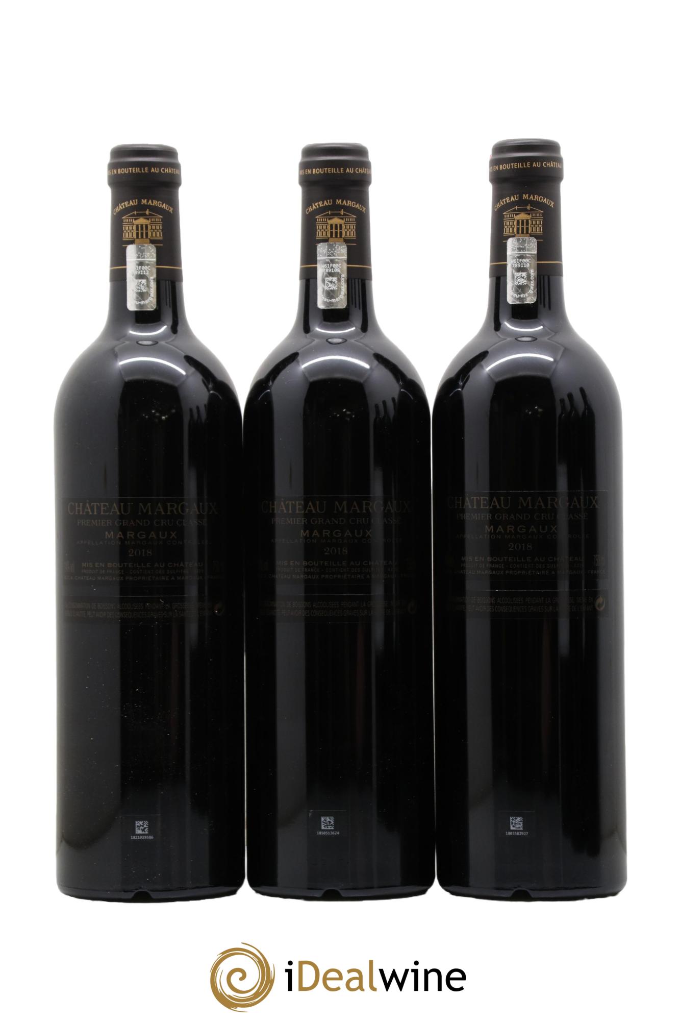 Château Margaux 1er Grand Cru Classé 2018 - Lot de 6 bouteilles - 2