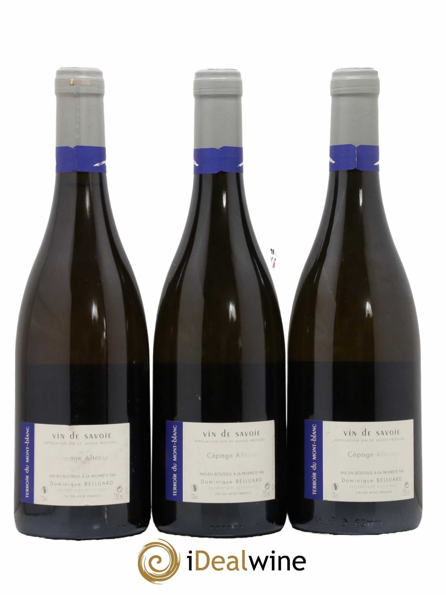 Vin de Savoie Les Grandes Jorasses Domaine Belluard 2013 - Lot of 3 bottles - 1