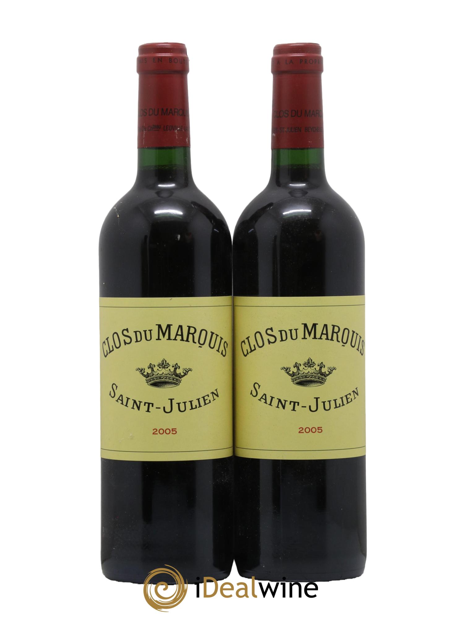 Clos du Marquis 2005 - Posten von 2 Flaschen - 0