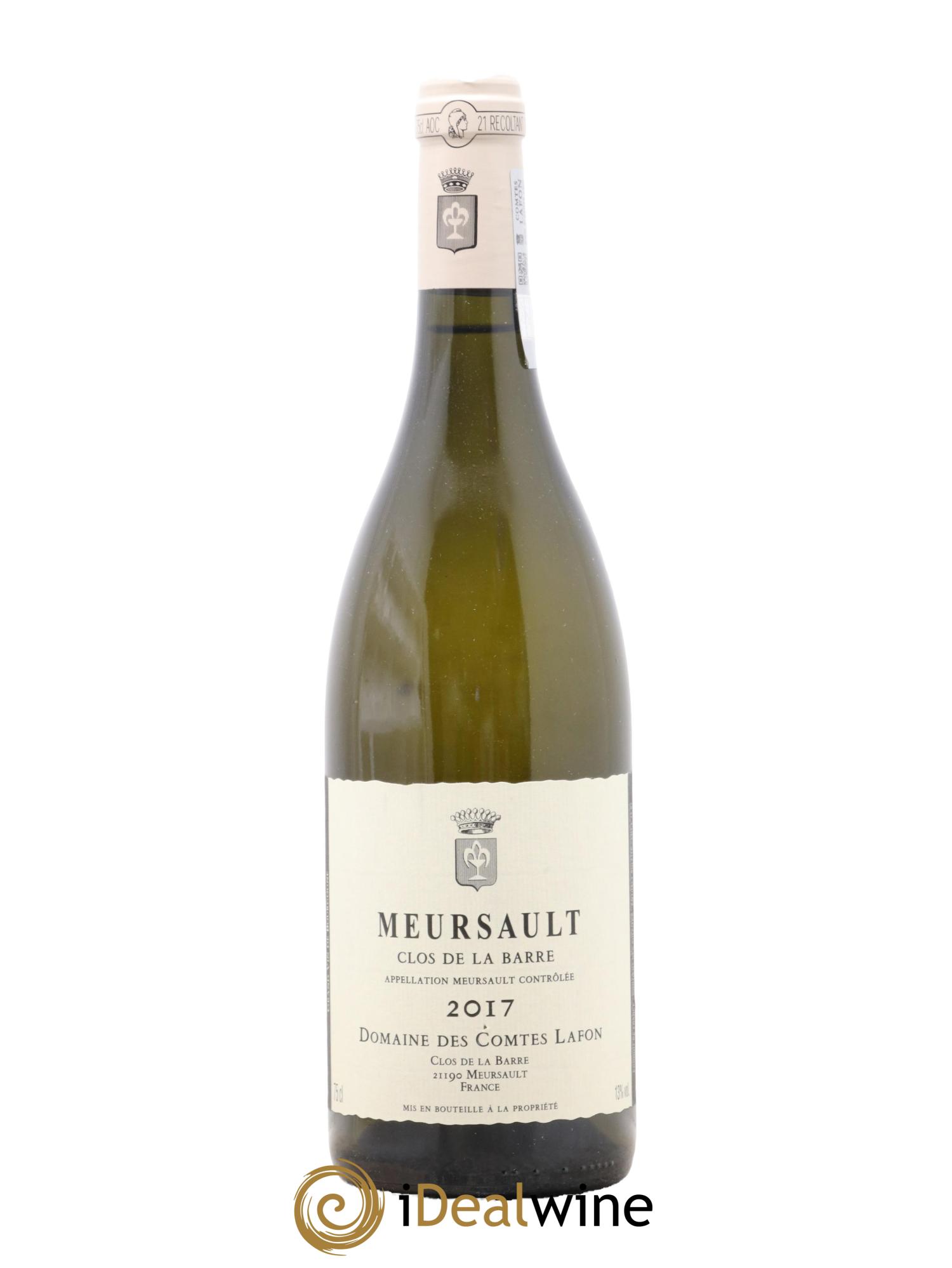 Meursault Clos de la Barre Comtes Lafon (Domaine des) 2017 - Lotto di 1 bottiglia - 0