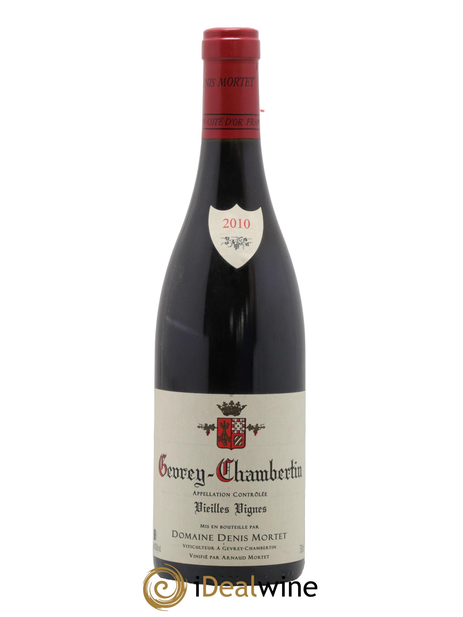 Gevrey-Chambertin Vieilles vignes Denis Mortet (Domaine) 2010 - Lot de 1 bouteille - 0