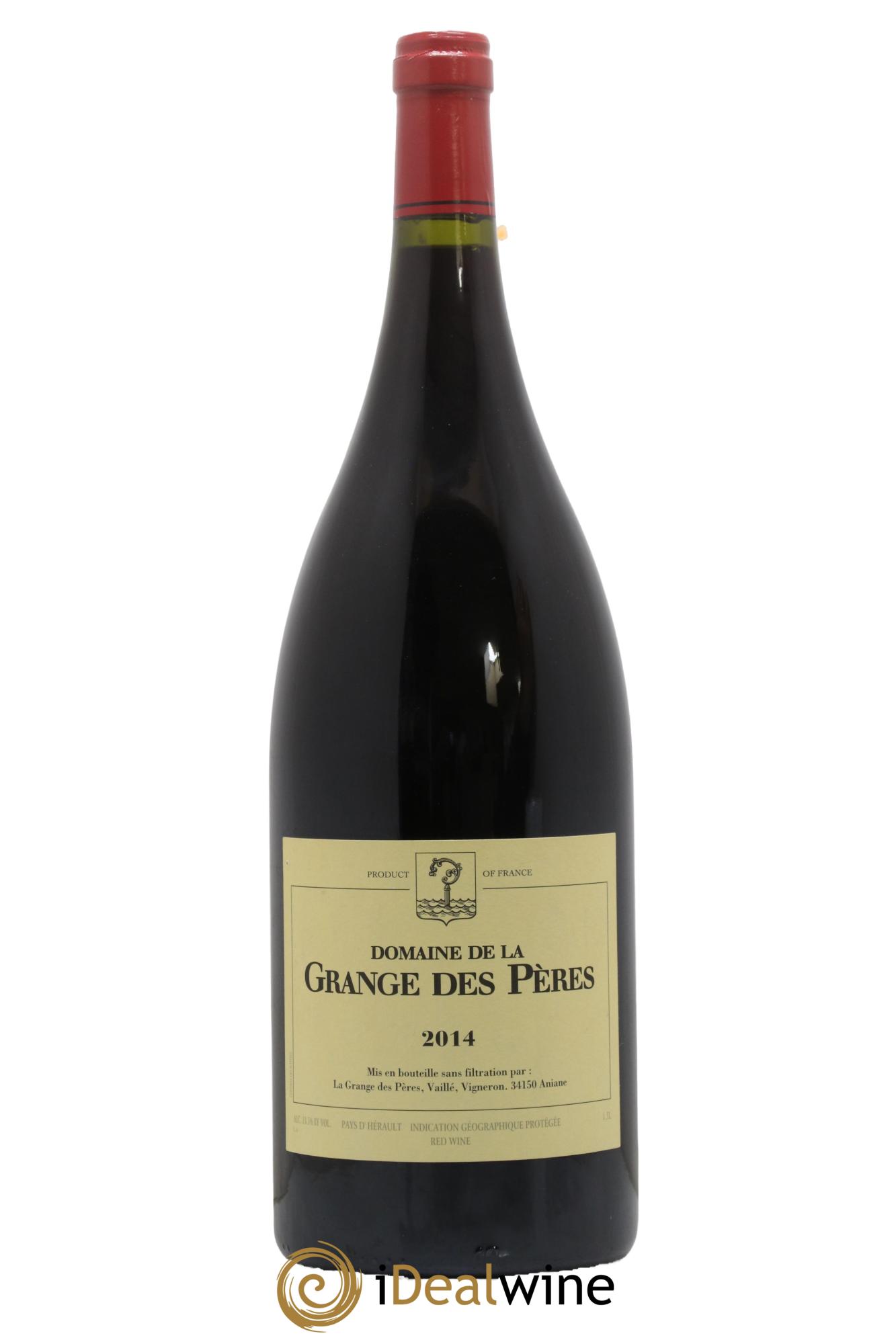 IGP Pays d'Hérault Grange des Pères Laurent Vaillé 2014 - Lot of 1 magnum - 0