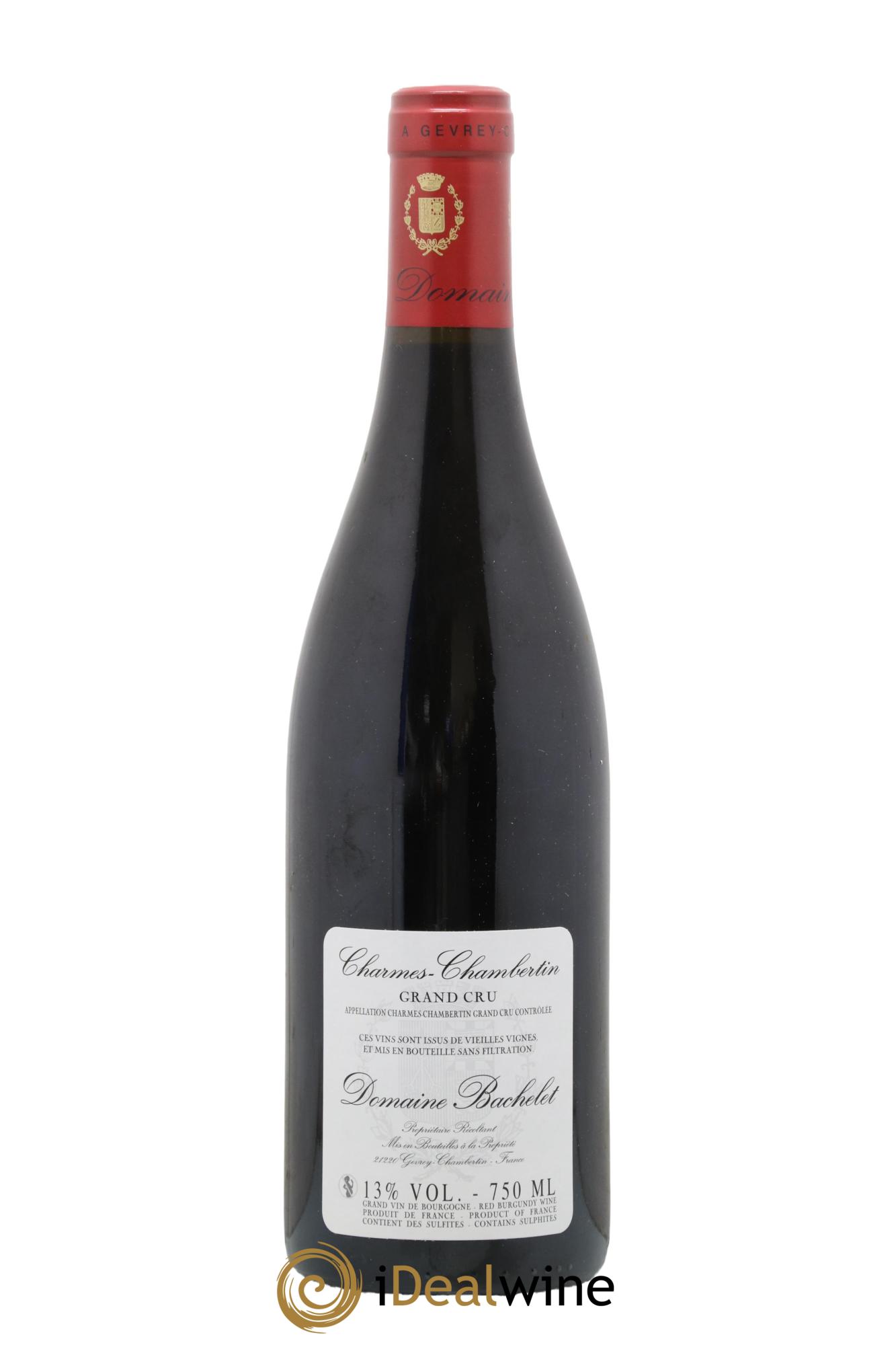 Charmes-Chambertin Grand Cru Vieilles Vignes Denis Bachelet (Domaine) 2020 - Lot de 1 bouteille - 1