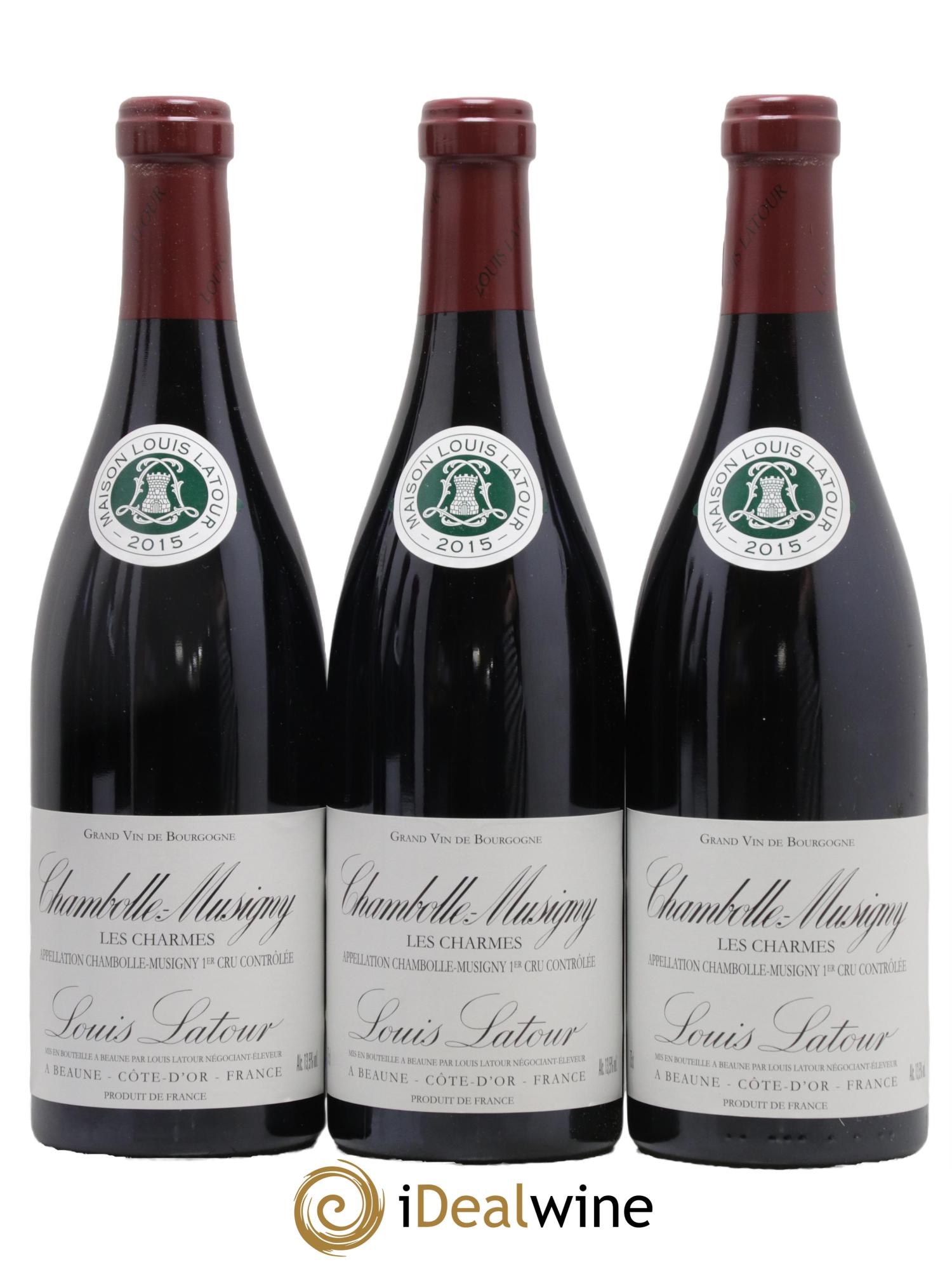 Chambolle-Musigny 1er Cru Les Charmes Louis Latour 2015 - Lot de 12 bouteilles - 3