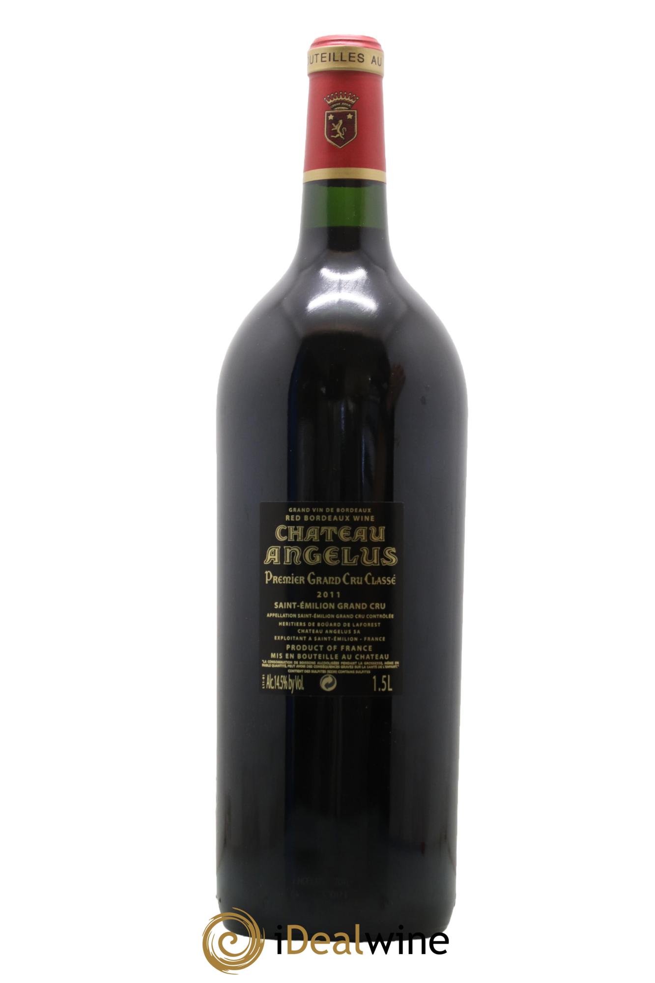 Château Angélus 1er Grand Cru Classé A 2011 - Lot of 1 magnum - 1