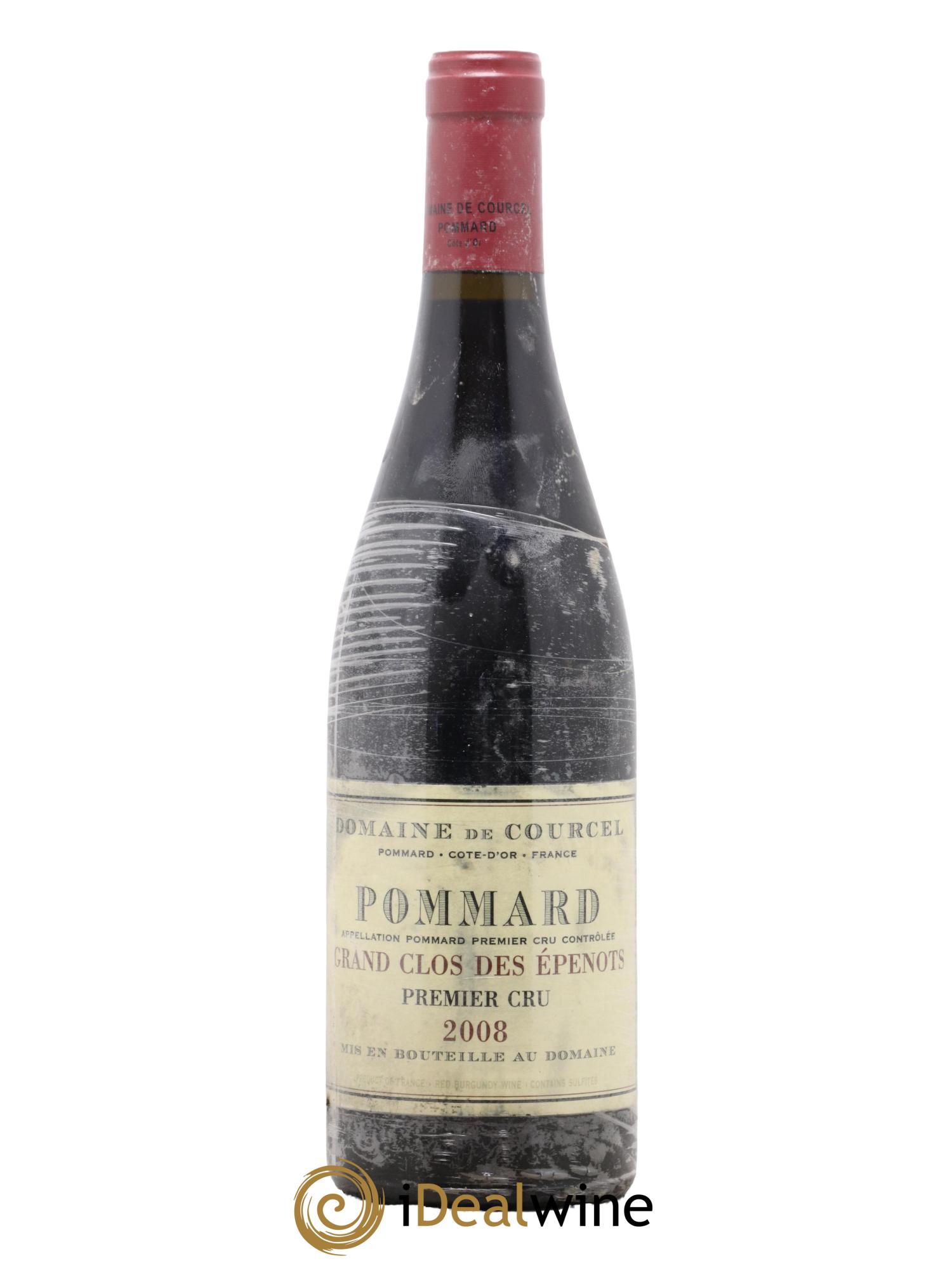 Pommard 1er Cru Grand Clos des Epenots de Courcel (Domaine) 2008 - Lotto di 1 bottiglia - 0