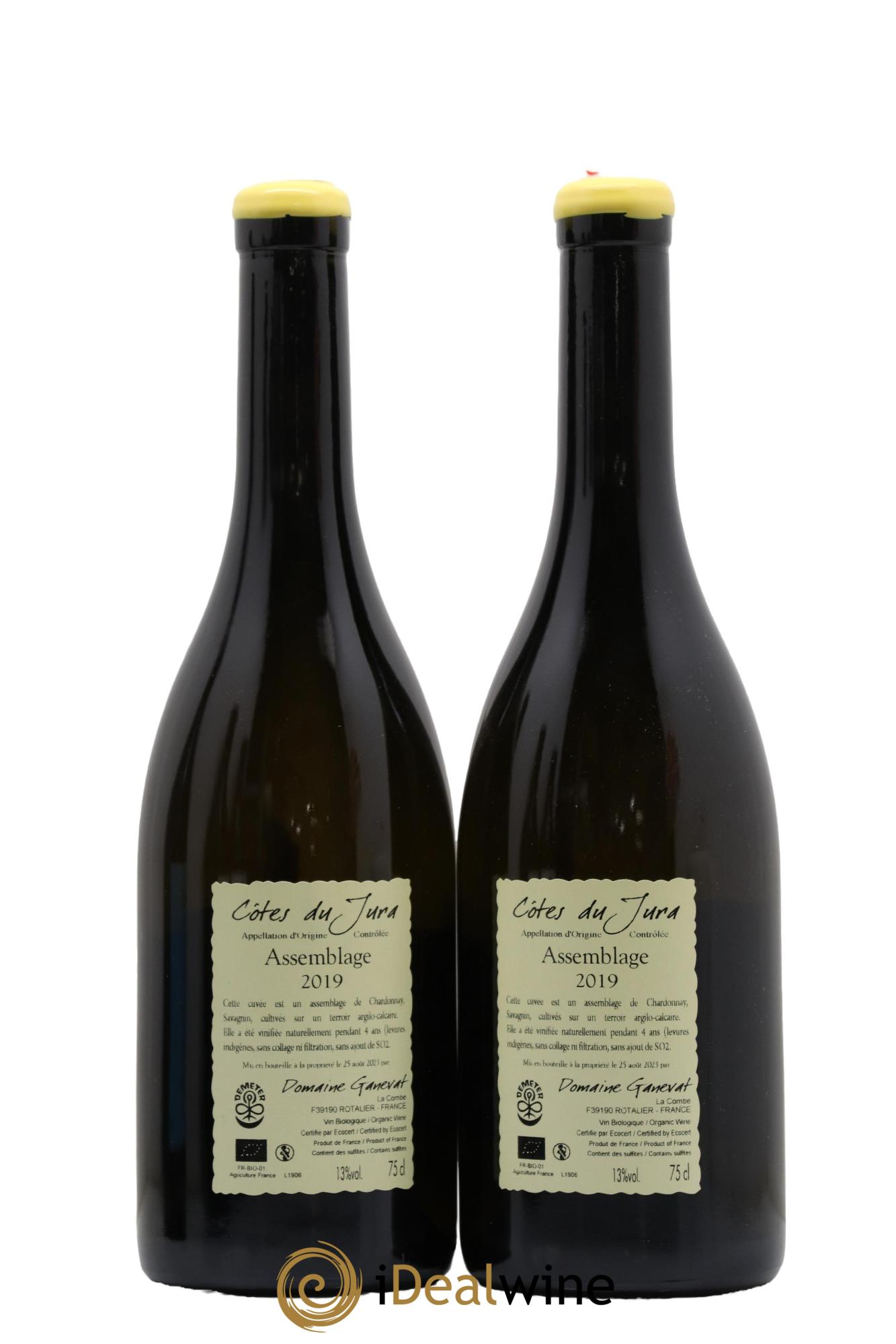 Côtes du Jura Cuvée Orégane Jean-François Ganevat (Domaine) 2019 - Lot of 2 bottles - 1