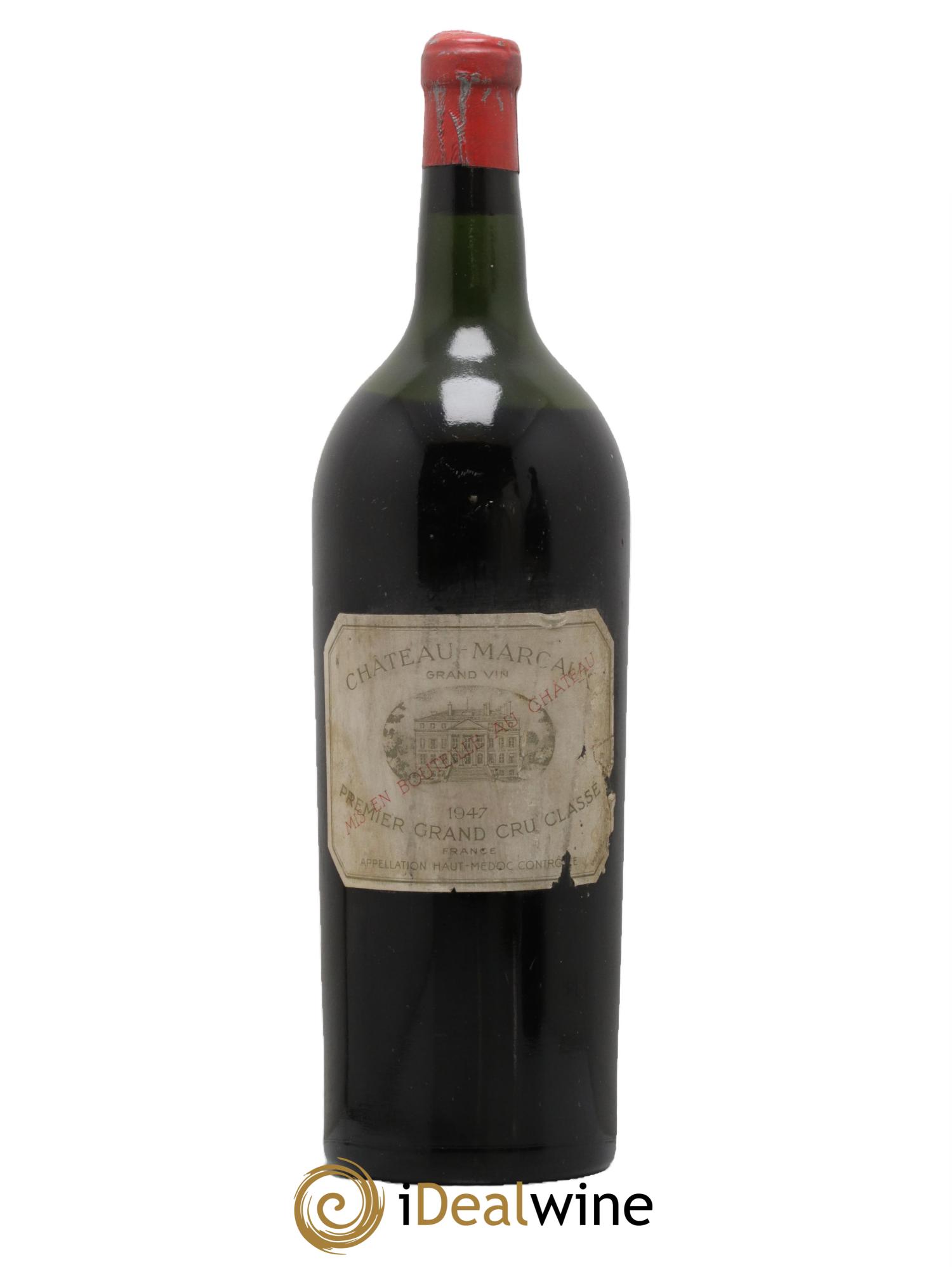 Château Margaux 1er Grand Cru Classé  1947 - Lotto di 1 magnum - 0