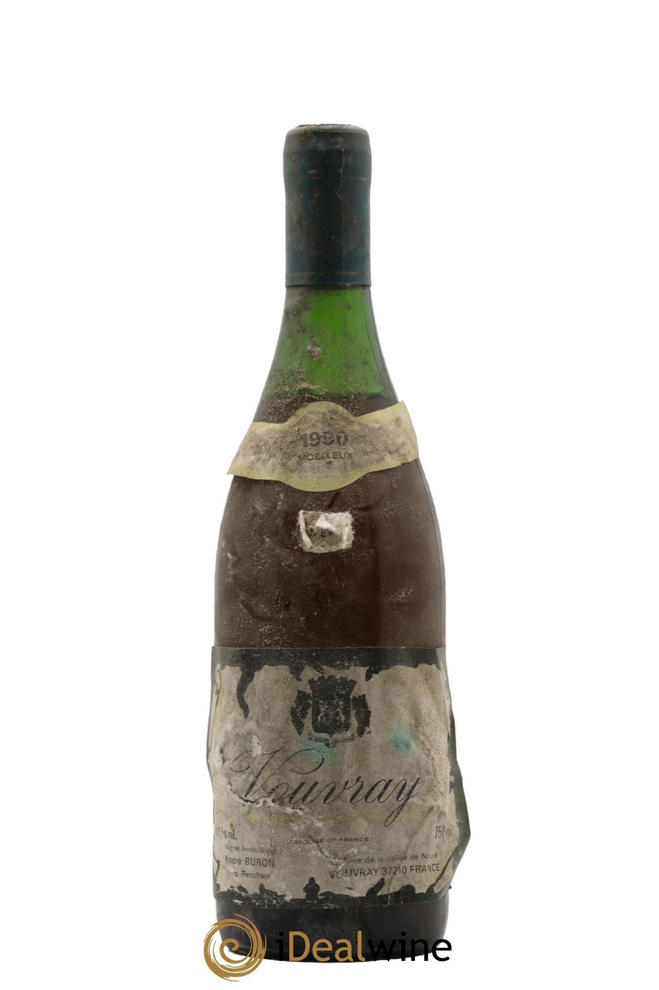 Vouvray Domaine Buron 1990 - Posten von 1 Flasche - 0