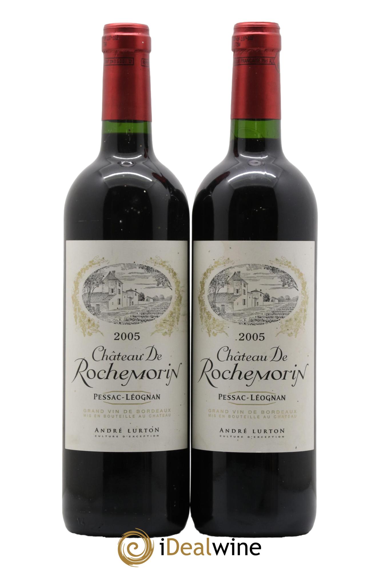 Château de Rochemorin 2005 - Lotto di 2 bottiglie - 0