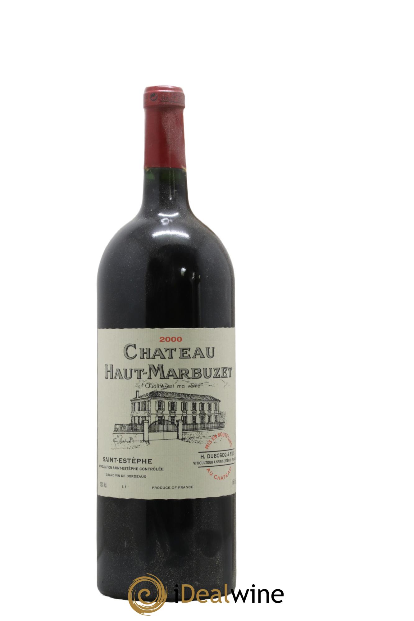 Château Haut Marbuzet 2000 - Lot of 1 magnum - 0