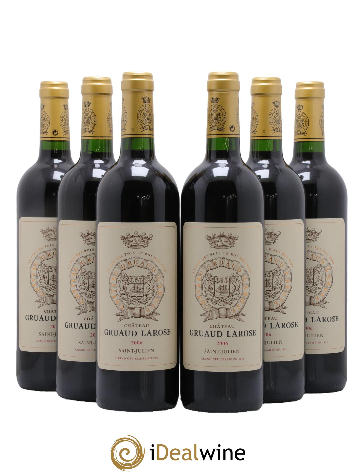 Château Gruaud Larose 2ème Grand Cru Classé 2006 - Lot of 6 bottles - 0