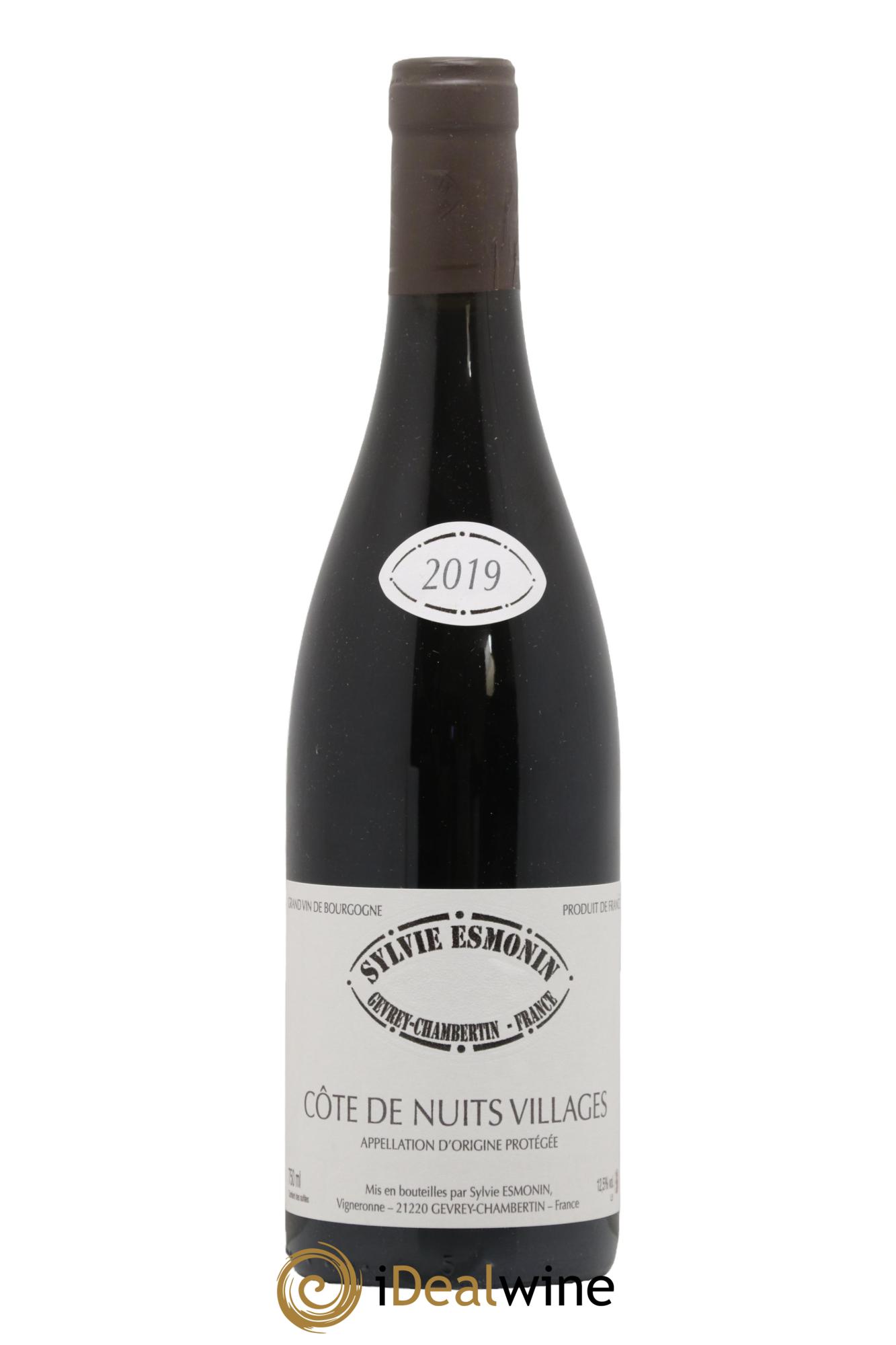 Côte de Nuits-Villages Sylvie Esmonin 2019 - Lot de 1 bouteille - 0