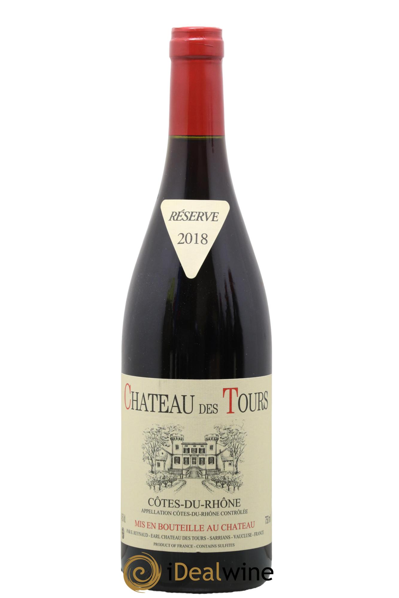 Côtes du Rhône Château des Tours Emmanuel Reynaud 2018 - Lotto di 1 bottiglia - 0