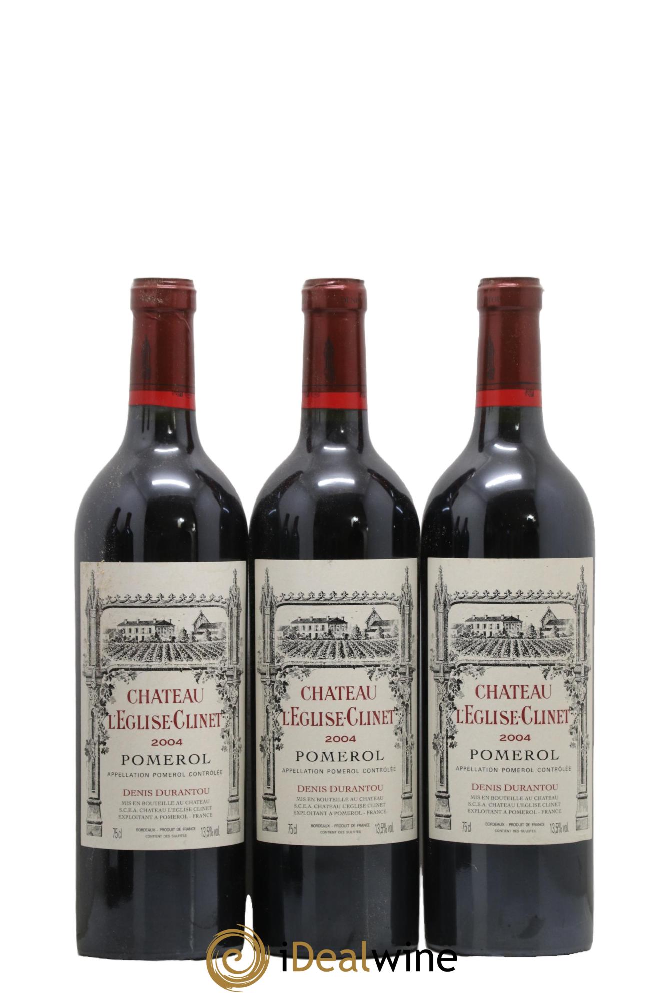 Château l' Église Clinet 2004 - Lot de 12 bouteilles - 2