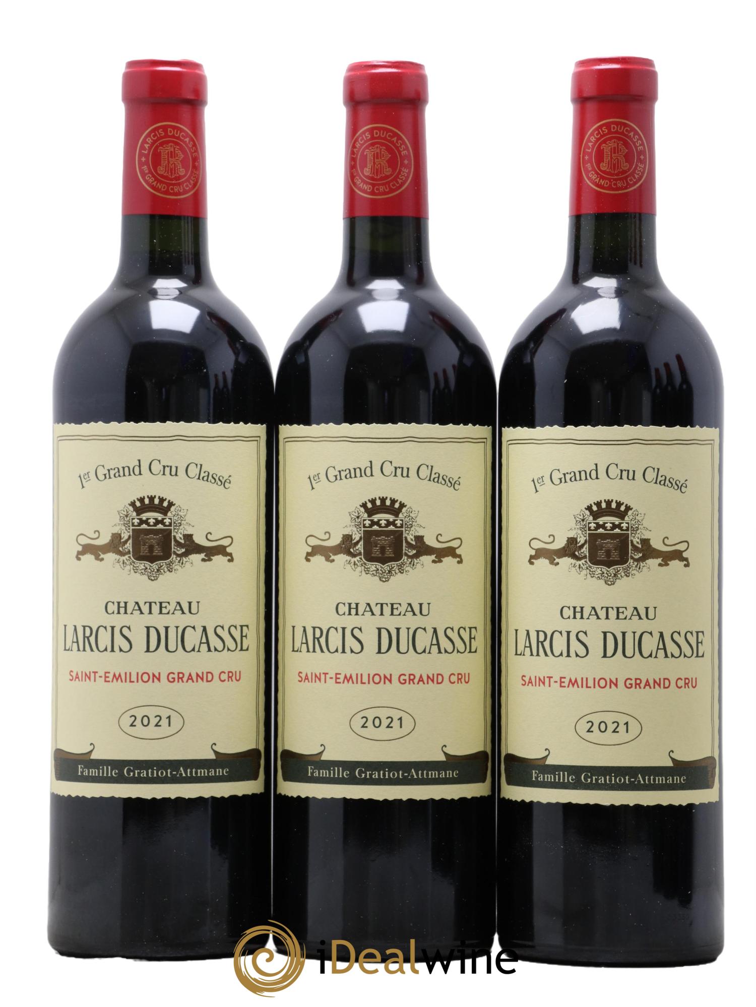 Château Larcis Ducasse 1er Grand Cru Classé B 2021 - Lot de 6 bouteilles - 1