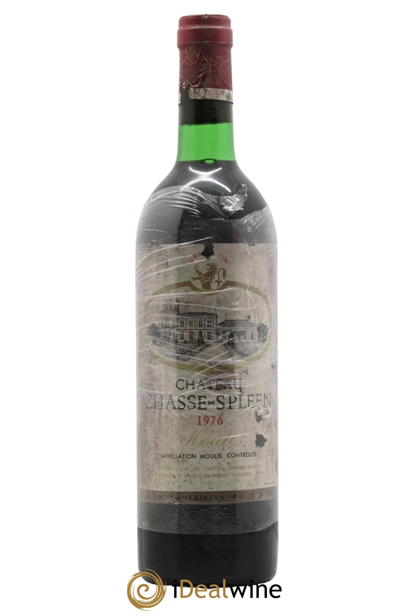 Château Chasse Spleen 1976 - Lot de 1 bouteille - 0