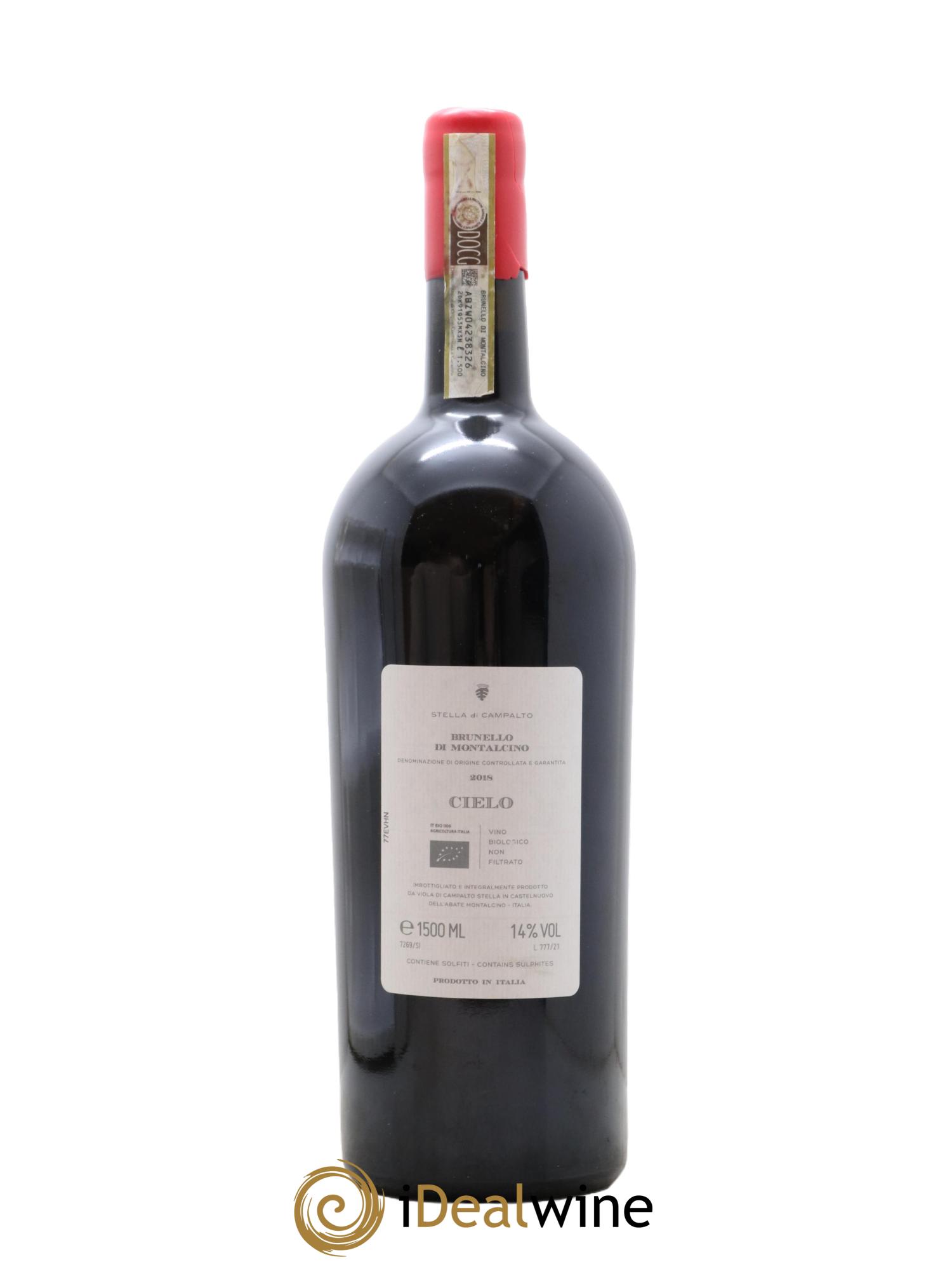 Brunello di Montalcino DOCG Cielo Stella di Campalto 2018 - Lot of 1 magnum - 1