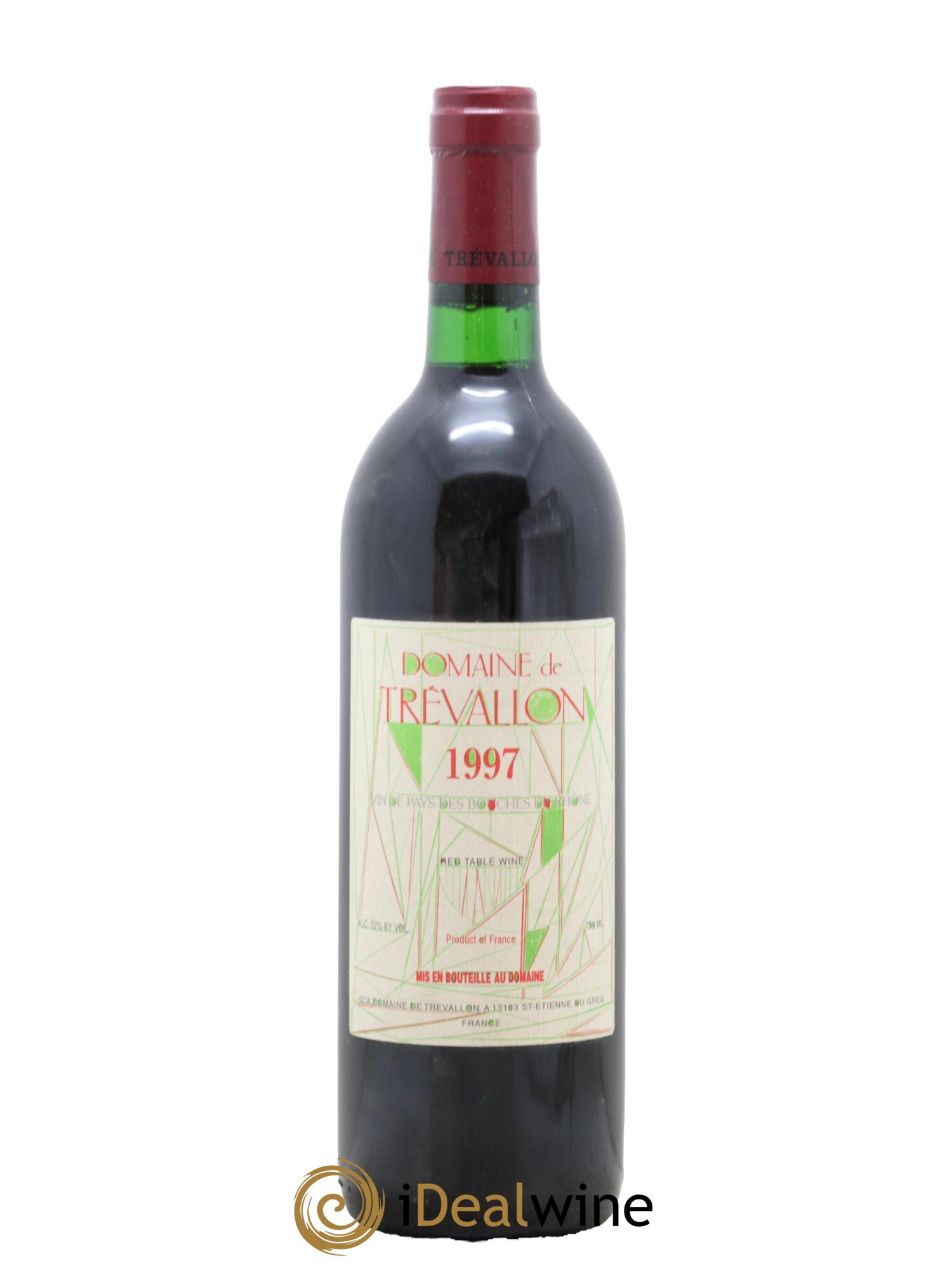 VDP Bouches du Rhône Trévallon (Domaine de) Eloi Dürrbach 1997 - Lot de 1 bouteille - 0