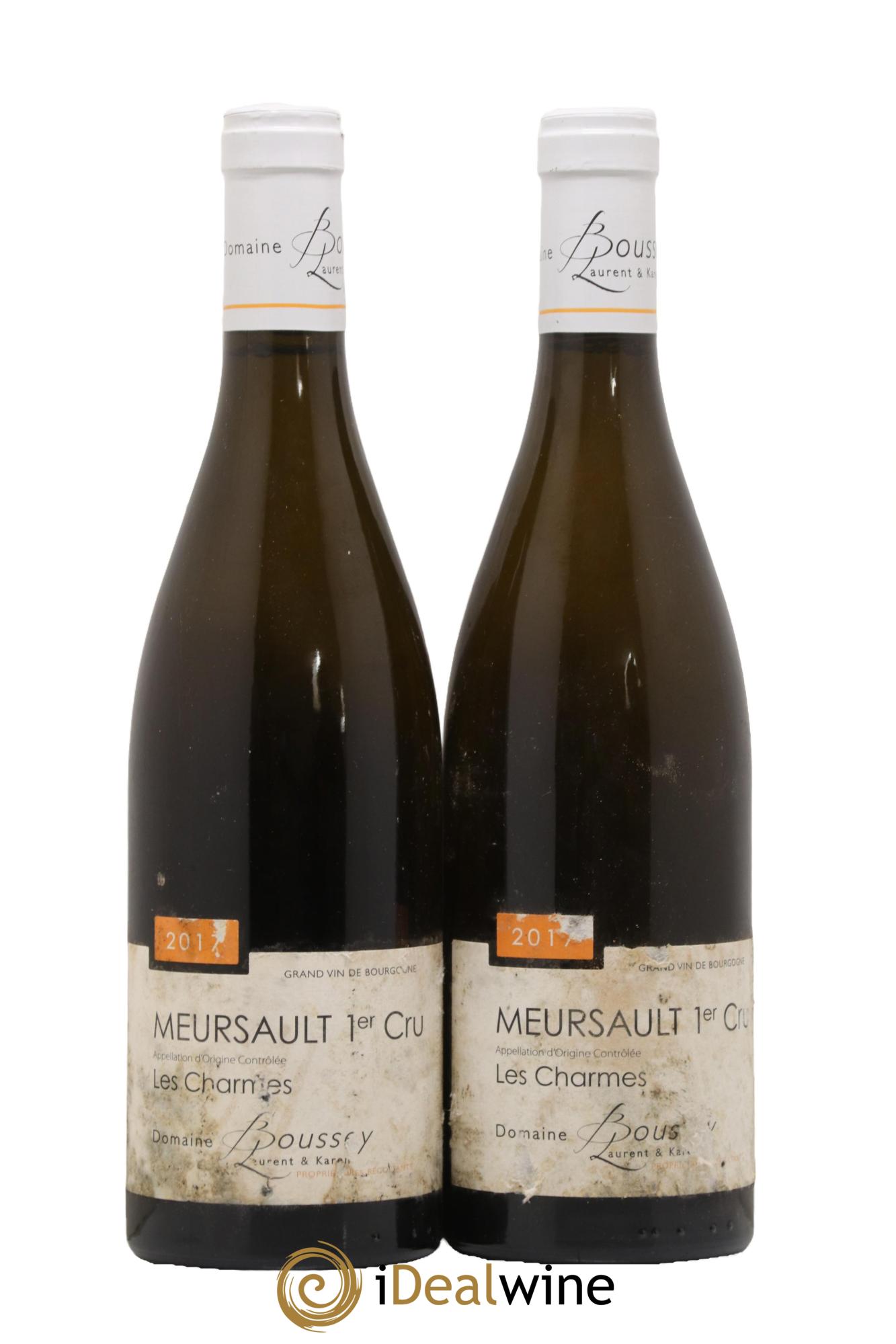 Meursault 1er Cru Les Charmes Domaine Boussey 2017 - Posten von 2 Flaschen - 0