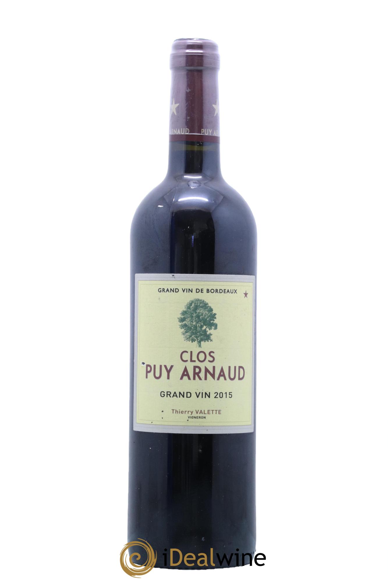 Clos Puy Arnaud 2015 - Lot of 1 bottle - 0