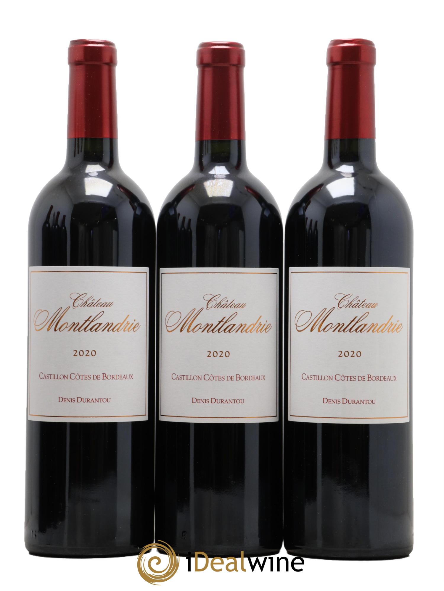 Castillon-Côtes-de-Bordeaux (Côtes-de-Castillon) Château Montlandrie 2020 - Lot de 6 bouteilles - 1