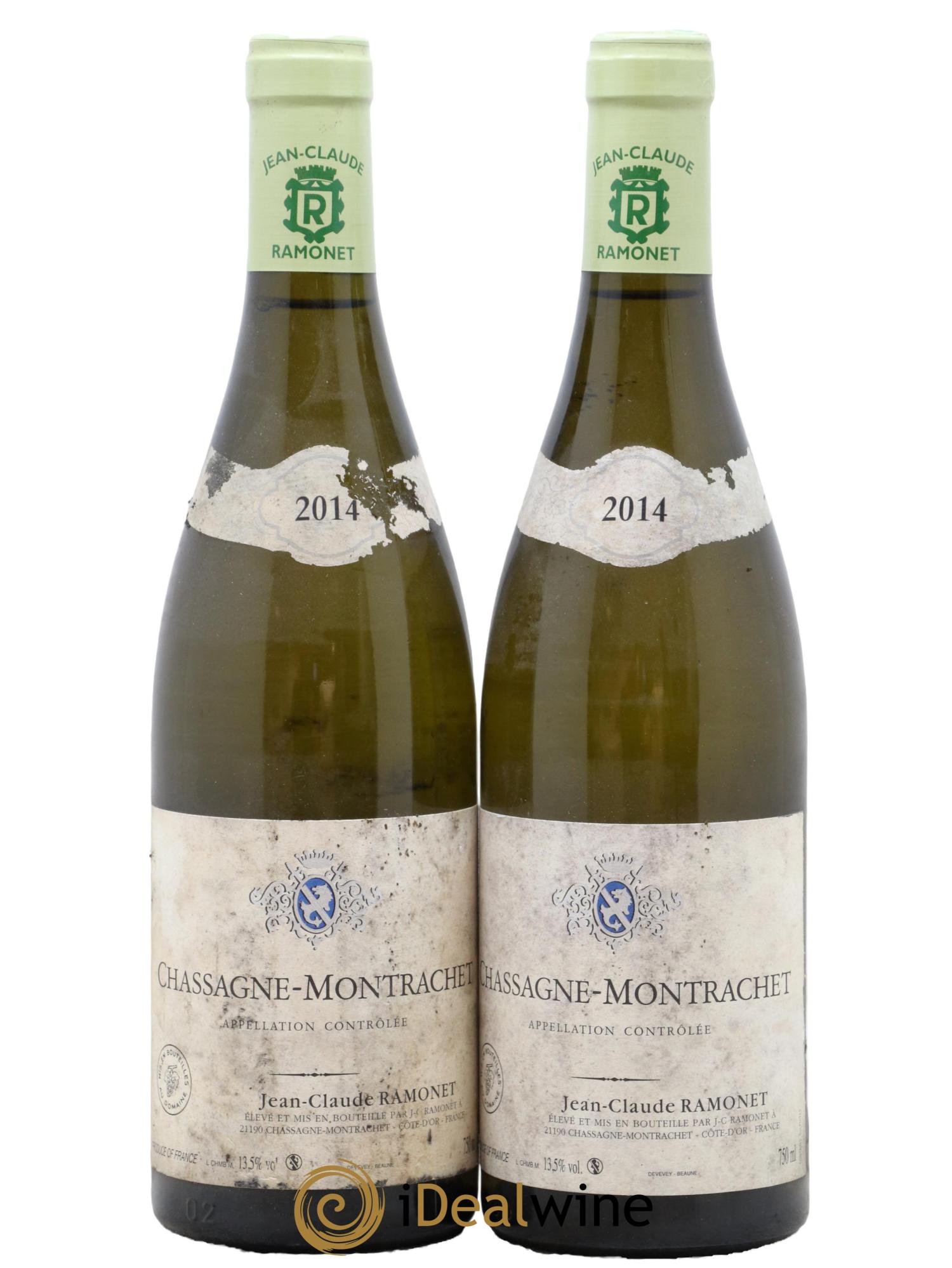 Chassagne-Montrachet Ramonet (Domaine)  2014 - Lot de 2 bouteilles - 0