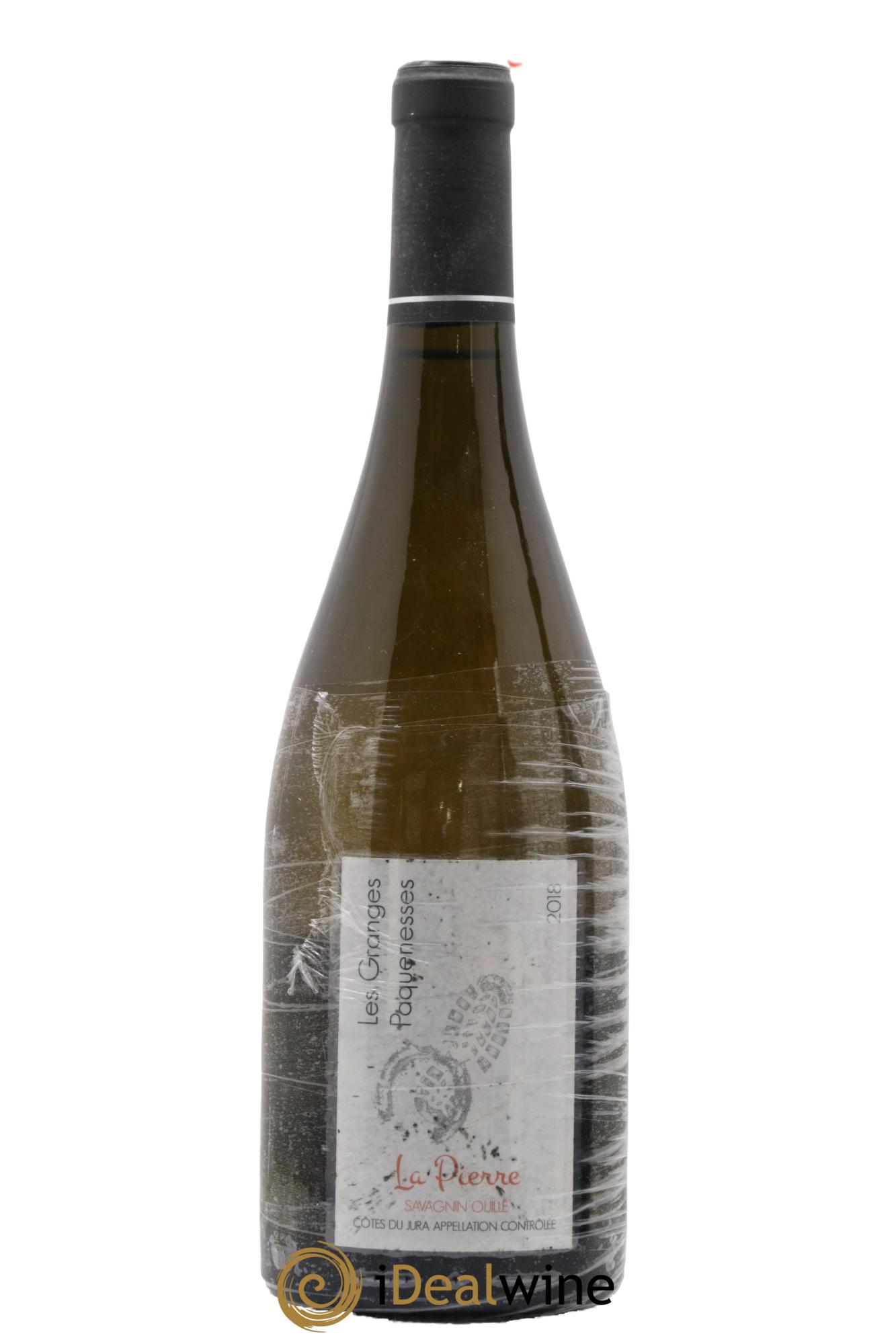 Côtes du Jura Savagnin La Pierre Les Granges Paquenesses 2018 - Posten von 1 Flasche - 0