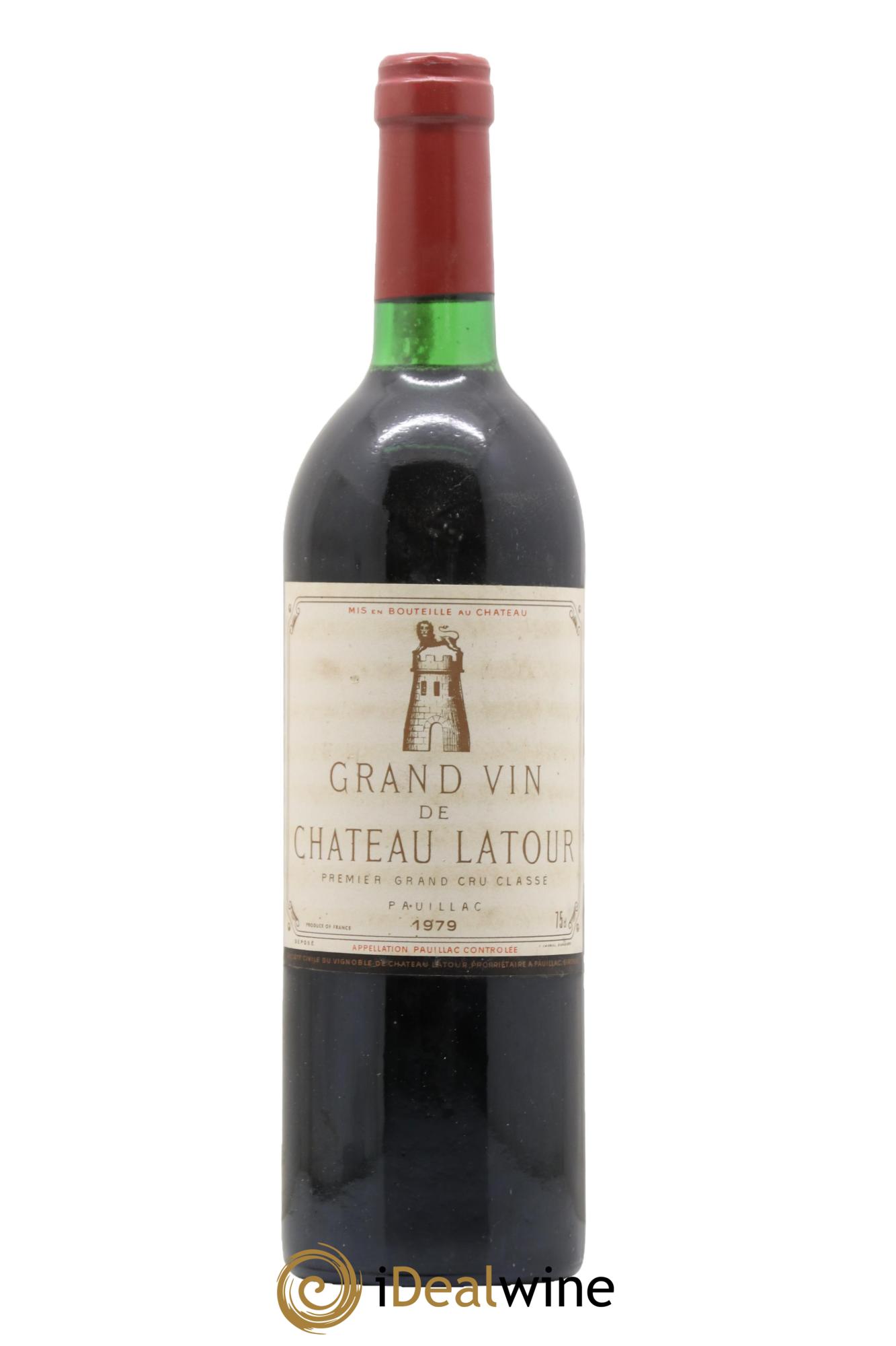 Château Latour 1er Grand Cru Classé 1979 - Lot of 1 bottle - 0