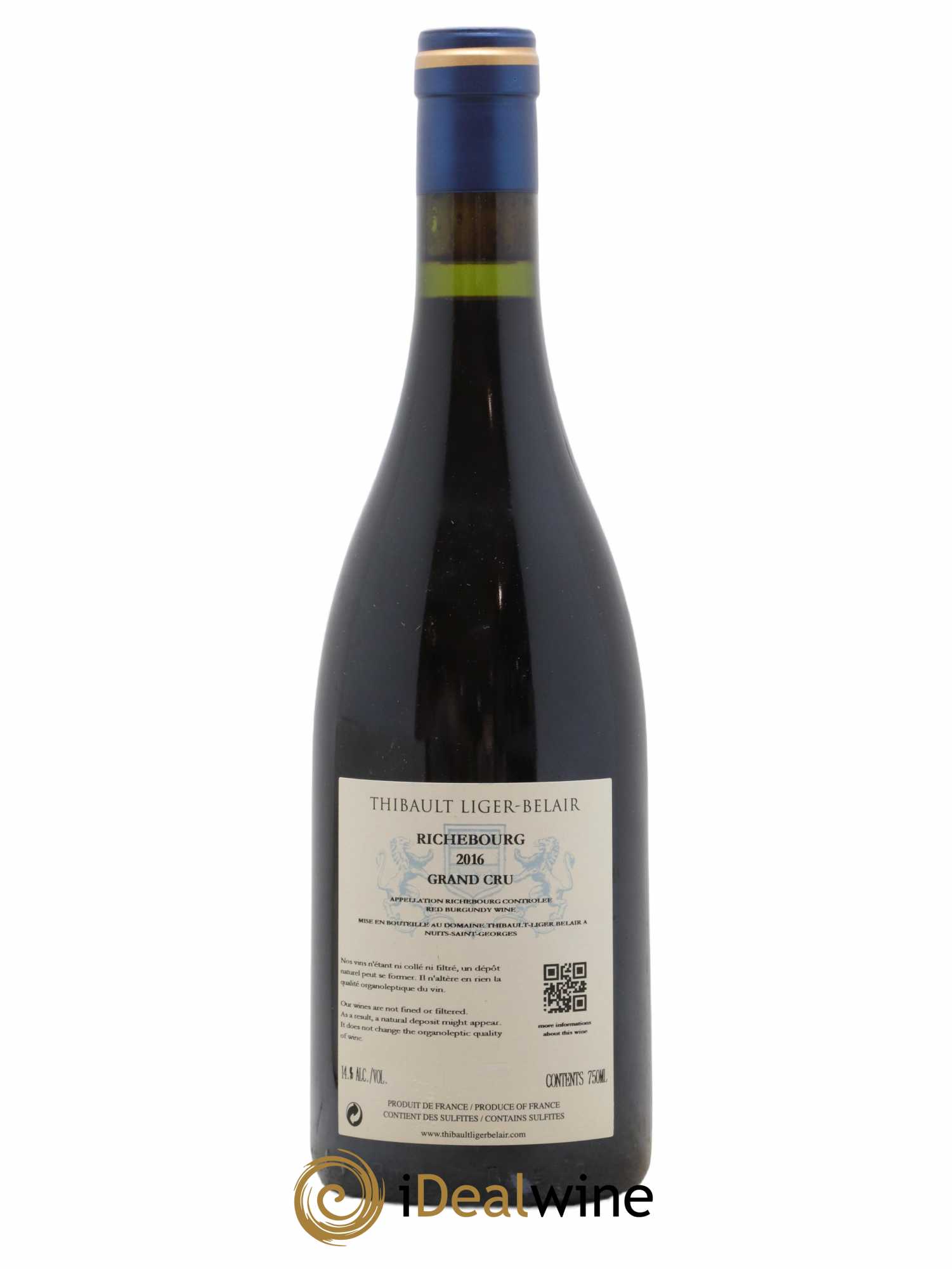 Richebourg Grand Cru Thibault Liger-Belair 2016 - Lotto di 1 bottiglia - 1