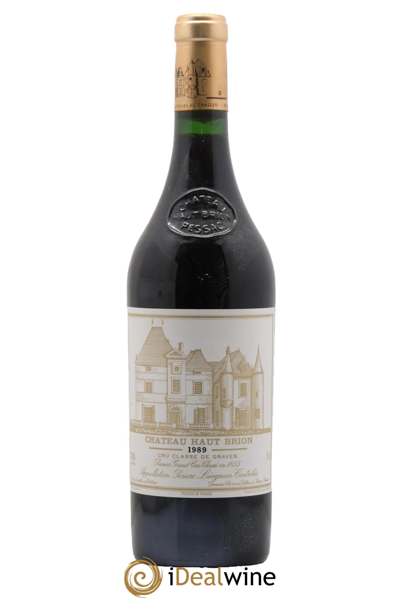 Château Haut Brion 1er Grand Cru Classé 1989 - Posten von 1 Flasche - 0