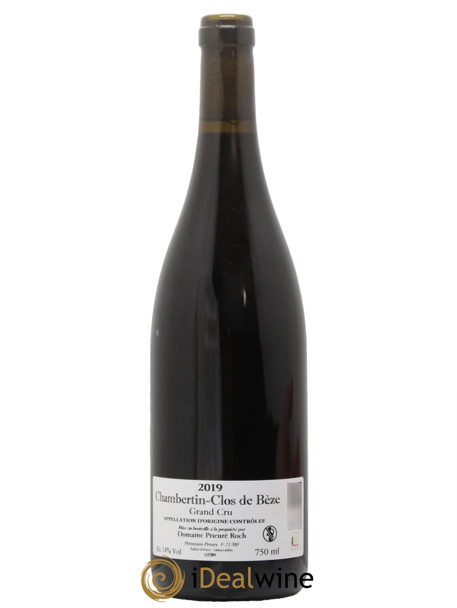 Chambertin Clos de Bèze Grand Cru Prieuré Roch 2019 - Posten von 1 Flasche - 1