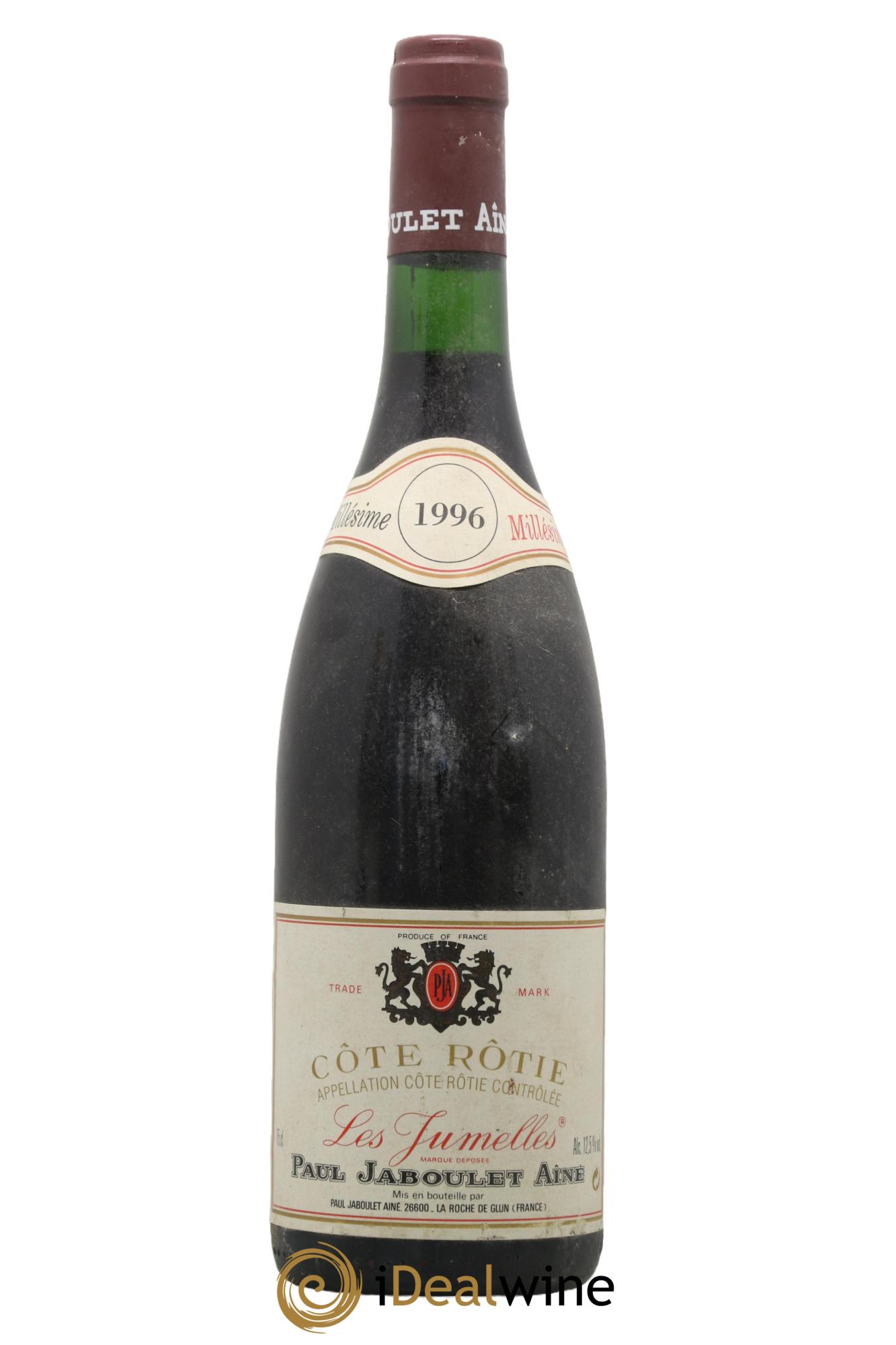 Côte-Rôtie Les Jumelles Paul Jaboulet Ainé 1996 - Lotto di 1 bottiglia - 0