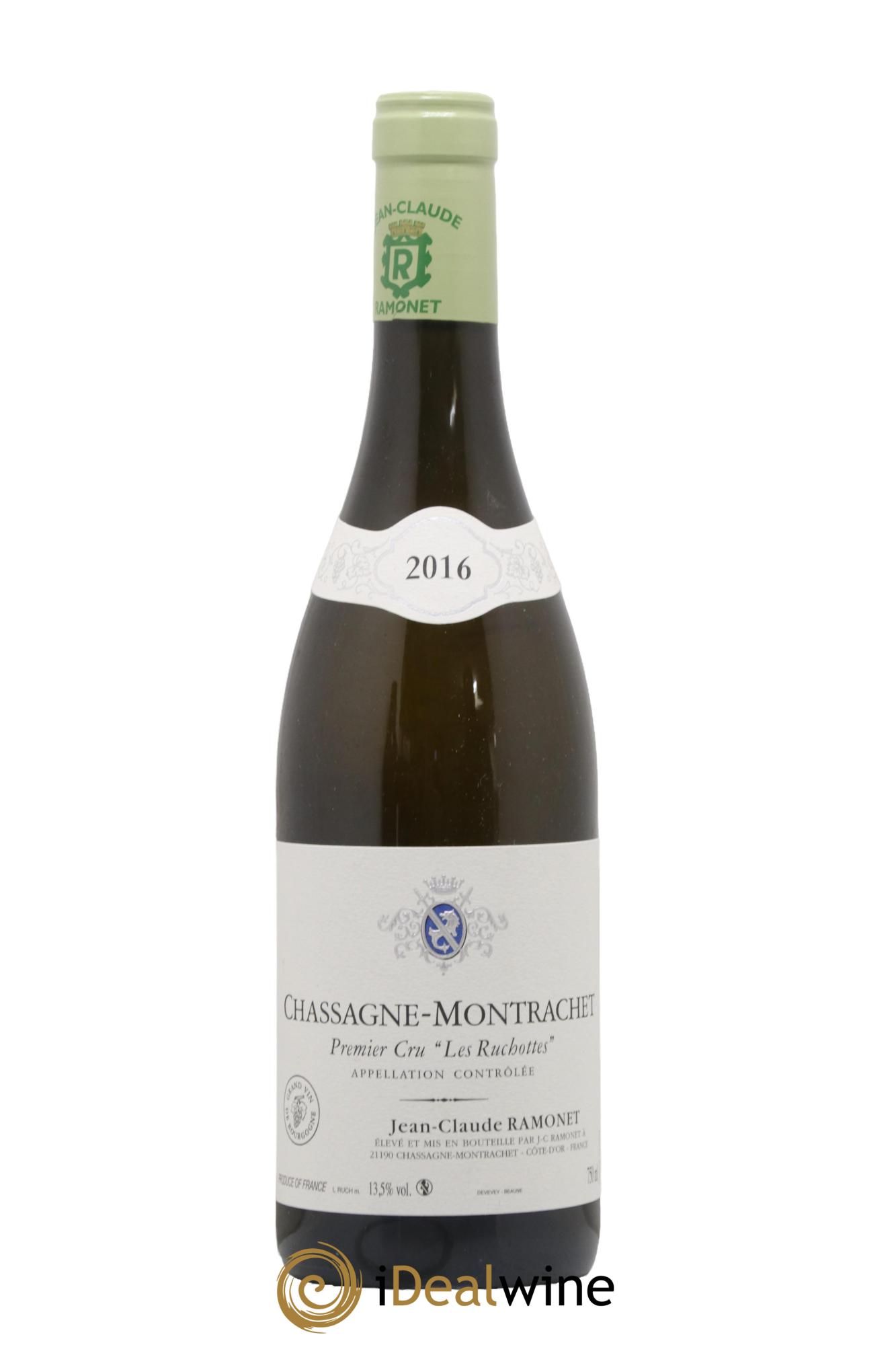 Chassagne-Montrachet 1er Cru Les Ruchottes Ramonet (Domaine) 2016 - Posten von 1 Flasche - 0