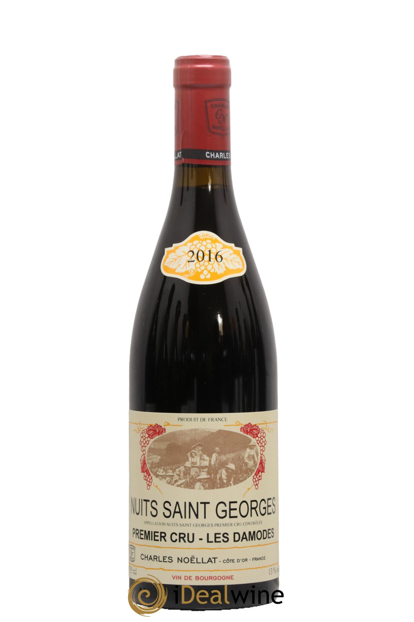 Nuits Saint-Georges 1er Cru Les Damodes Domaine Charles Noellat 2016 - Posten von 1 Flasche - 0