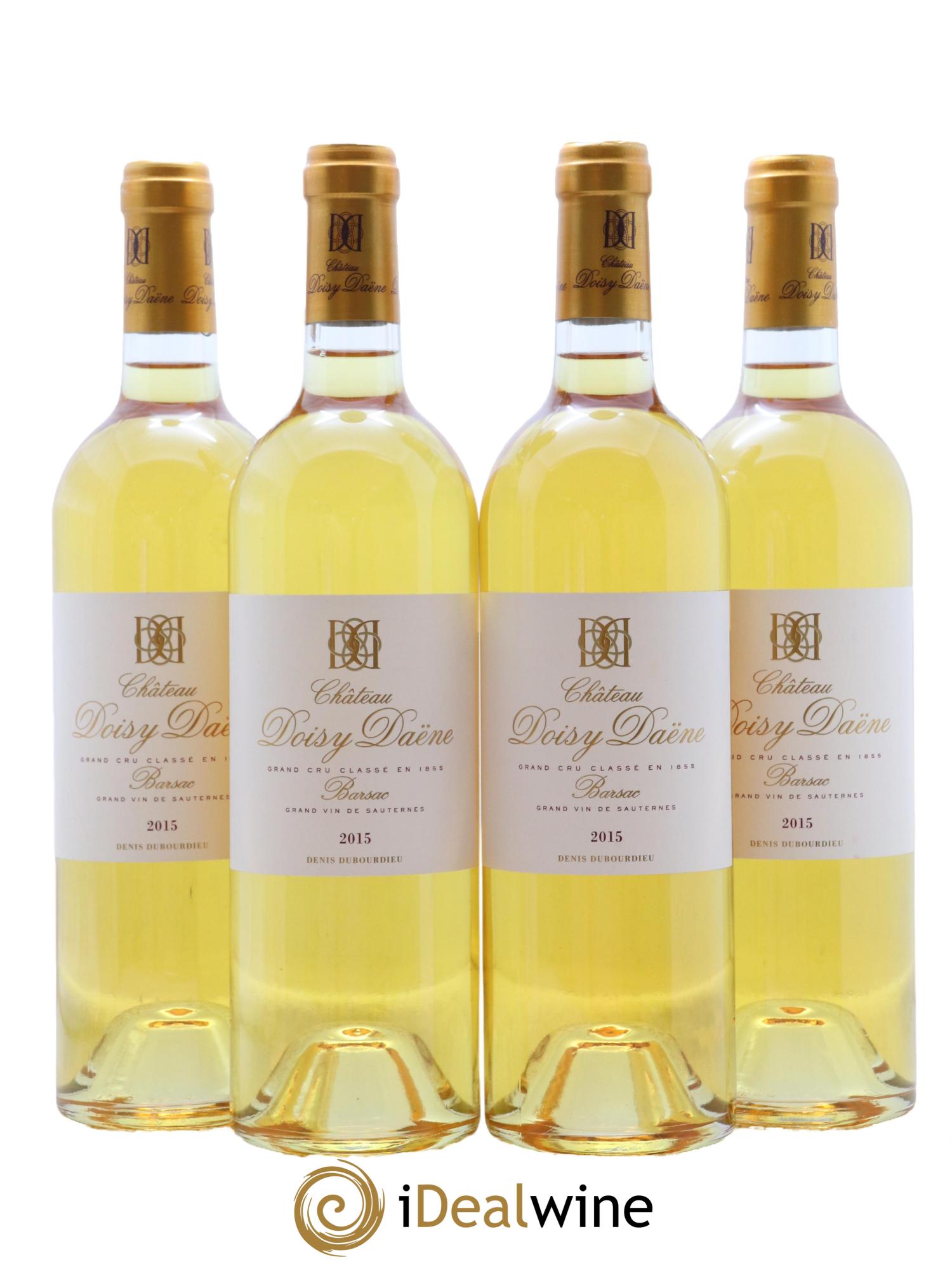 Château Doisy Daëne 2ème Grand Cru Classé 2015 - Lot of 4 bottles - 0