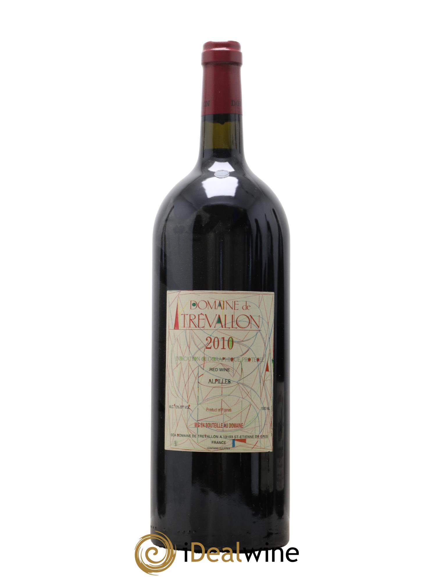 IGP Alpilles Trévallon (Domaine de) Eloi Dürrbach 2010 - Lot de 1 magnum - 0