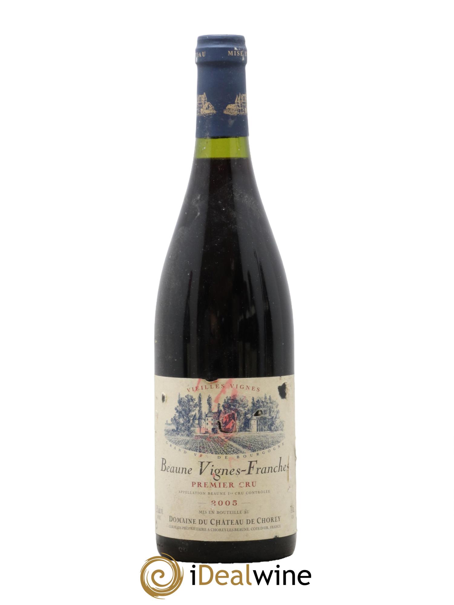 Beaune 1er Cru Les Vignes Franches Chateau De Chorey 2005 - Lot de 1 bouteille - 0