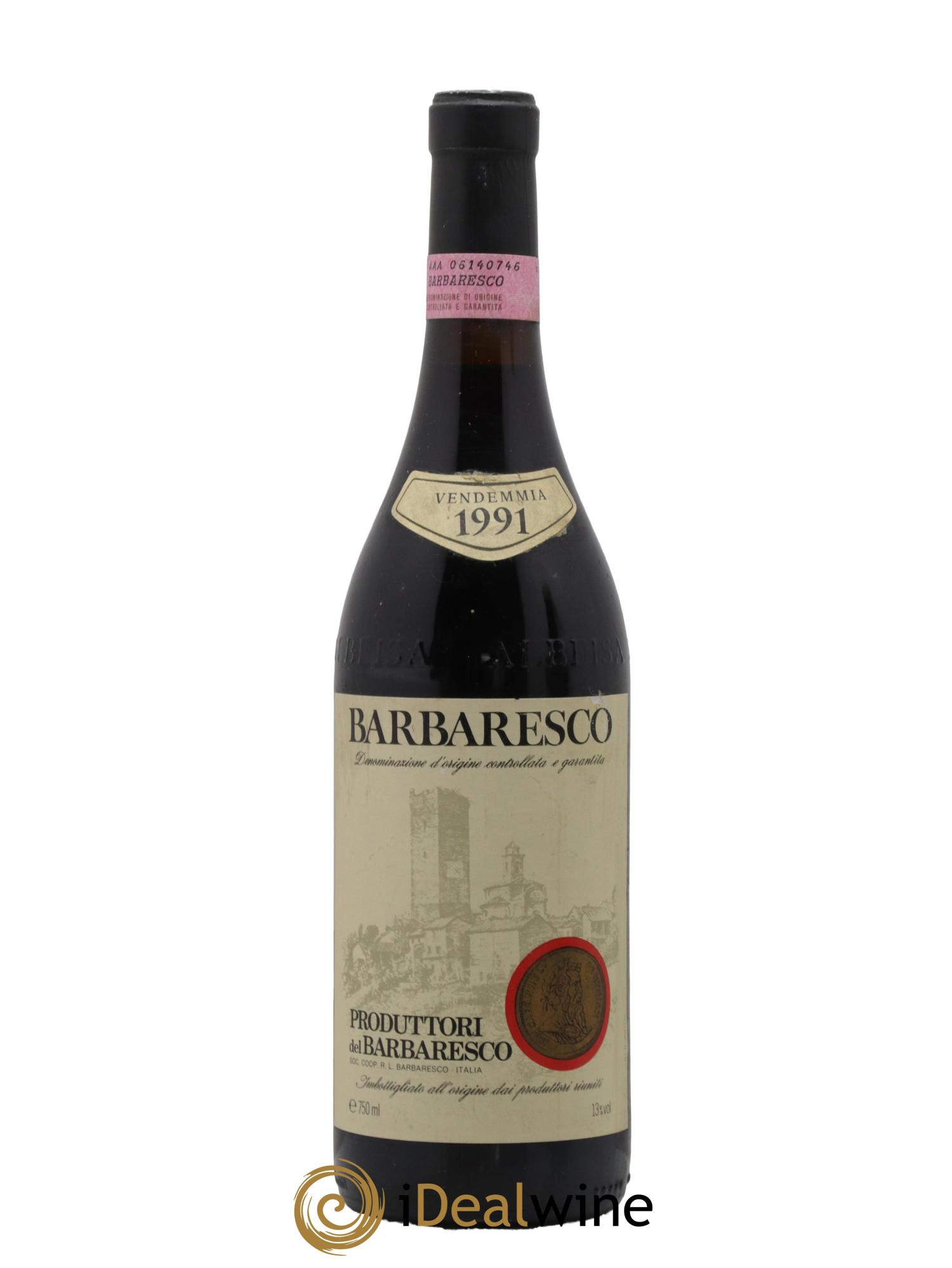 Barbaresco DOCG Produttori del Barbaresco 1991 - Posten von 1 Flasche - 0