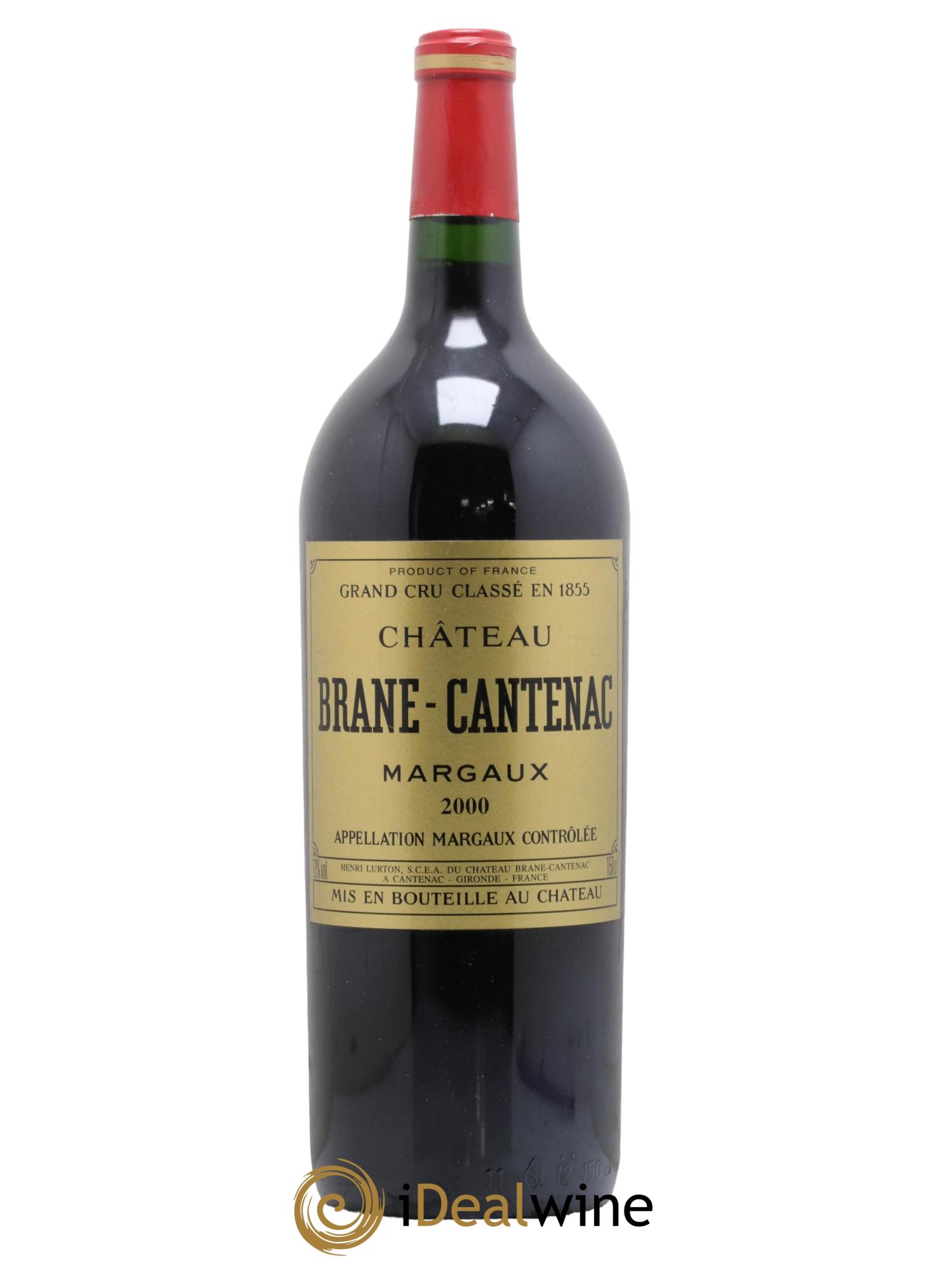 Château Brane Cantenac 2ème Grand Cru Classé  2000 - Posten von 1 Magnum - 0