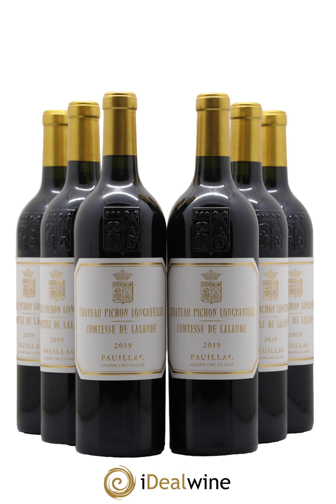 Château Pichon Longueville Comtesse de Lalande 2ème Grand Cru Classé 2019 - Lot de 6 bouteilles - 0