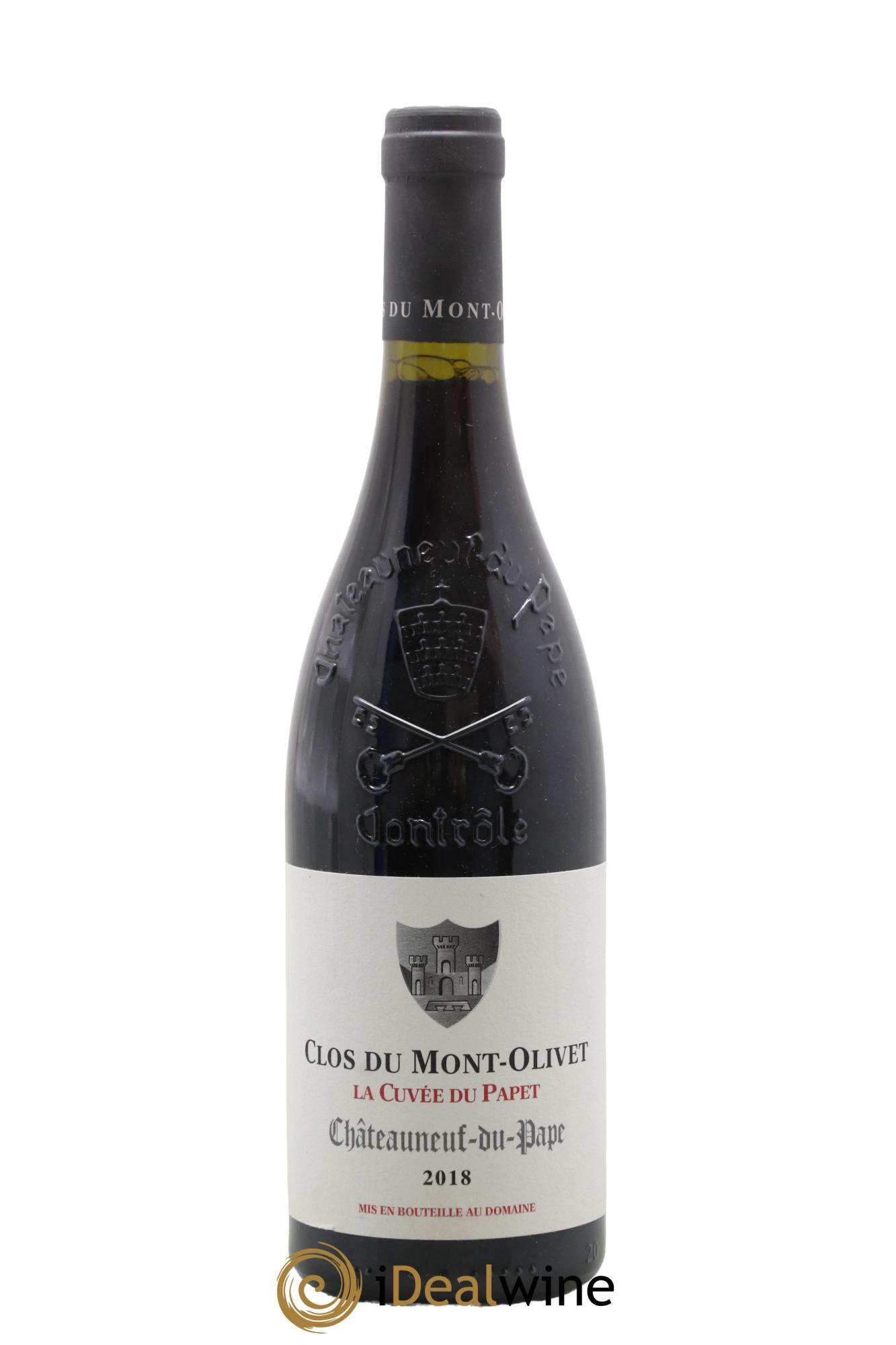 Châteauneuf-du-Pape Cuvée du Papet Clos du Mont-Olivet  2018 - Lotto di 1 bottiglia - 0