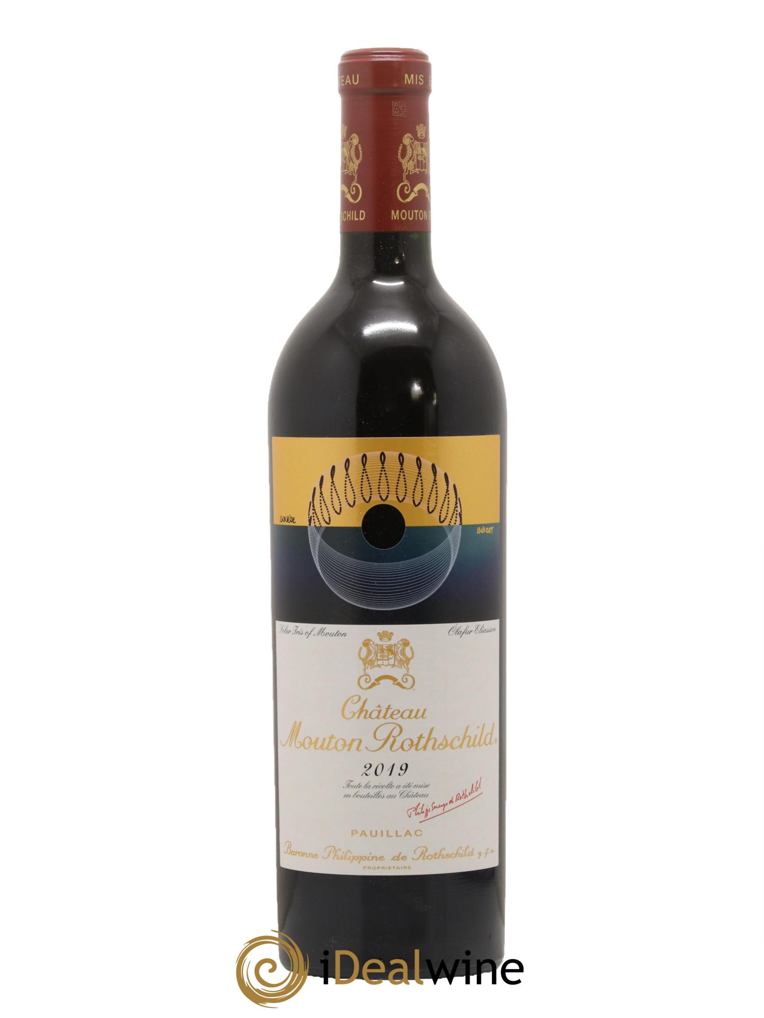 Château Mouton Rothschild 1er Grand Cru Classé 2019 - Lot de 1 bouteille - 1