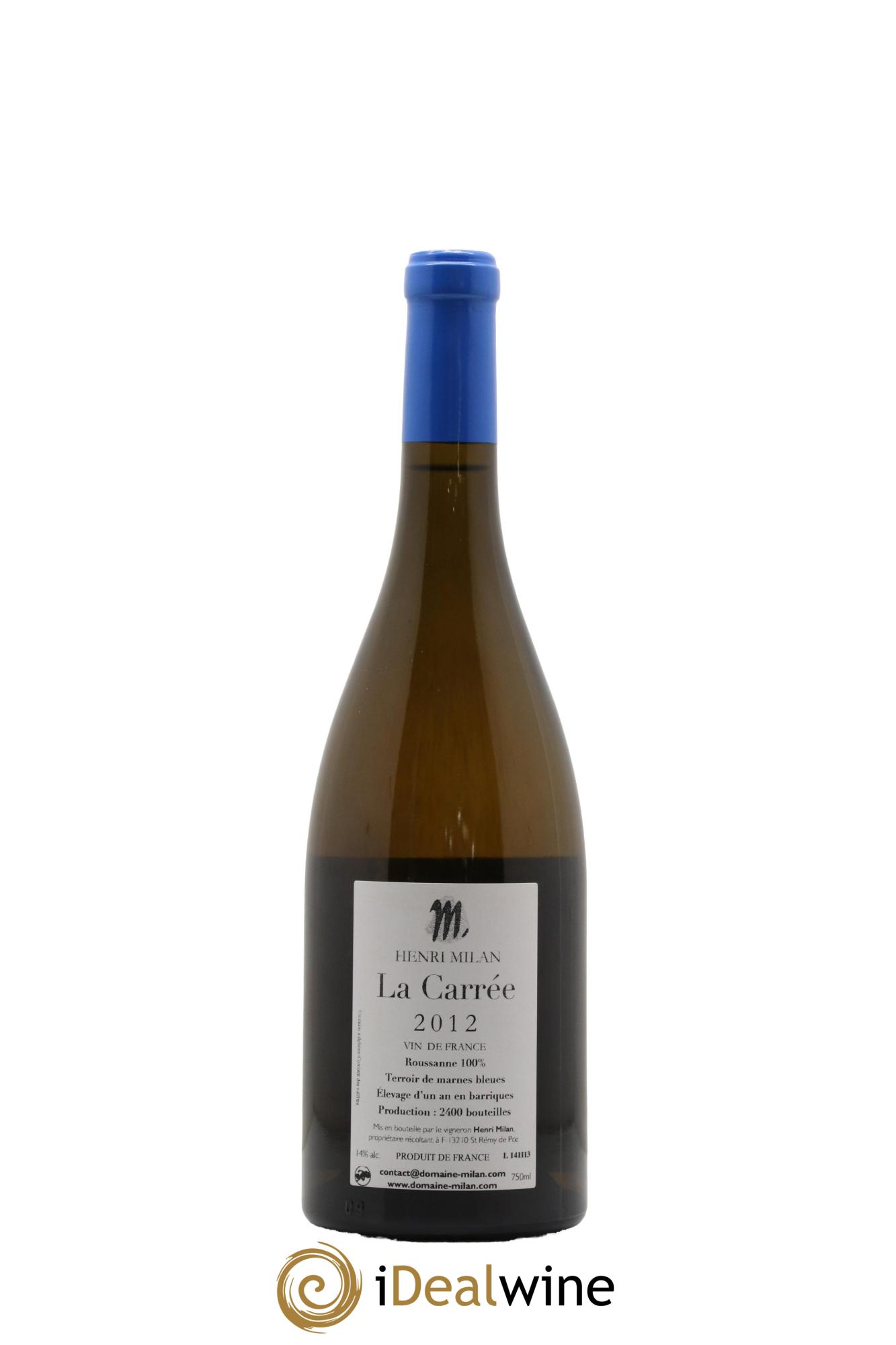 Vin de France La Carrée Henri Milan 2012 - Posten von 1 Flasche - 1