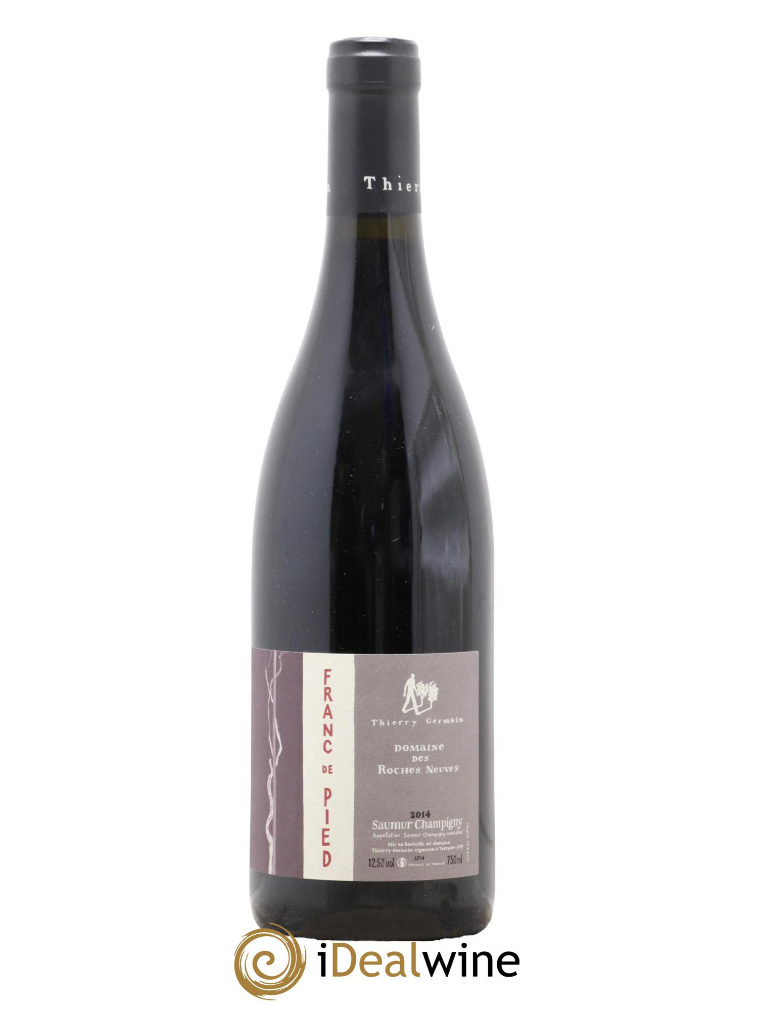 Saumur-Champigny Franc de pied Domaine des Roches Neuves - Thierry Germain 2014 - Lot de 1 bouteille - 0