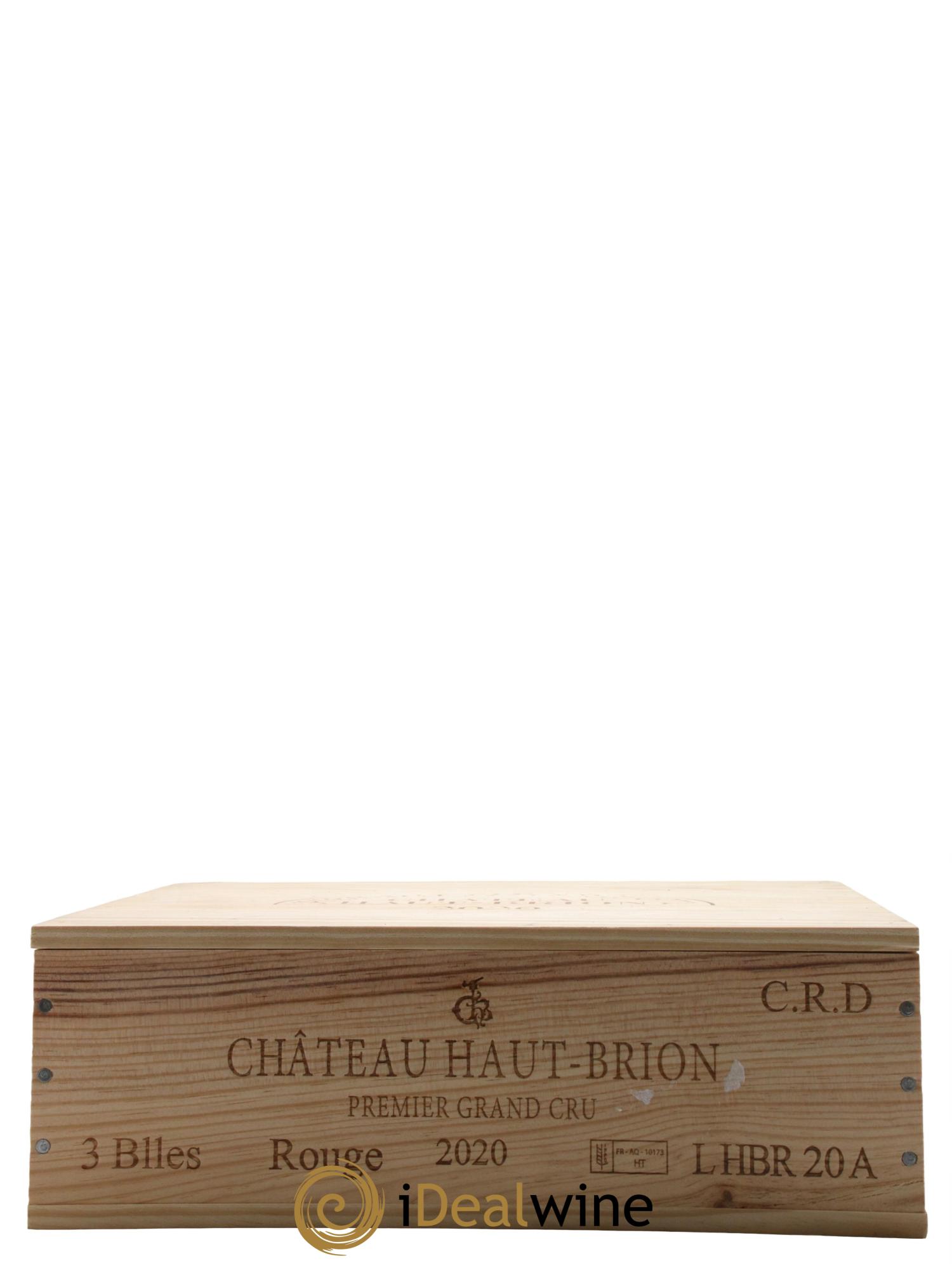 Château Haut Brion 1er Grand Cru Classé 2020 - Lot de 3 bouteilles - 3