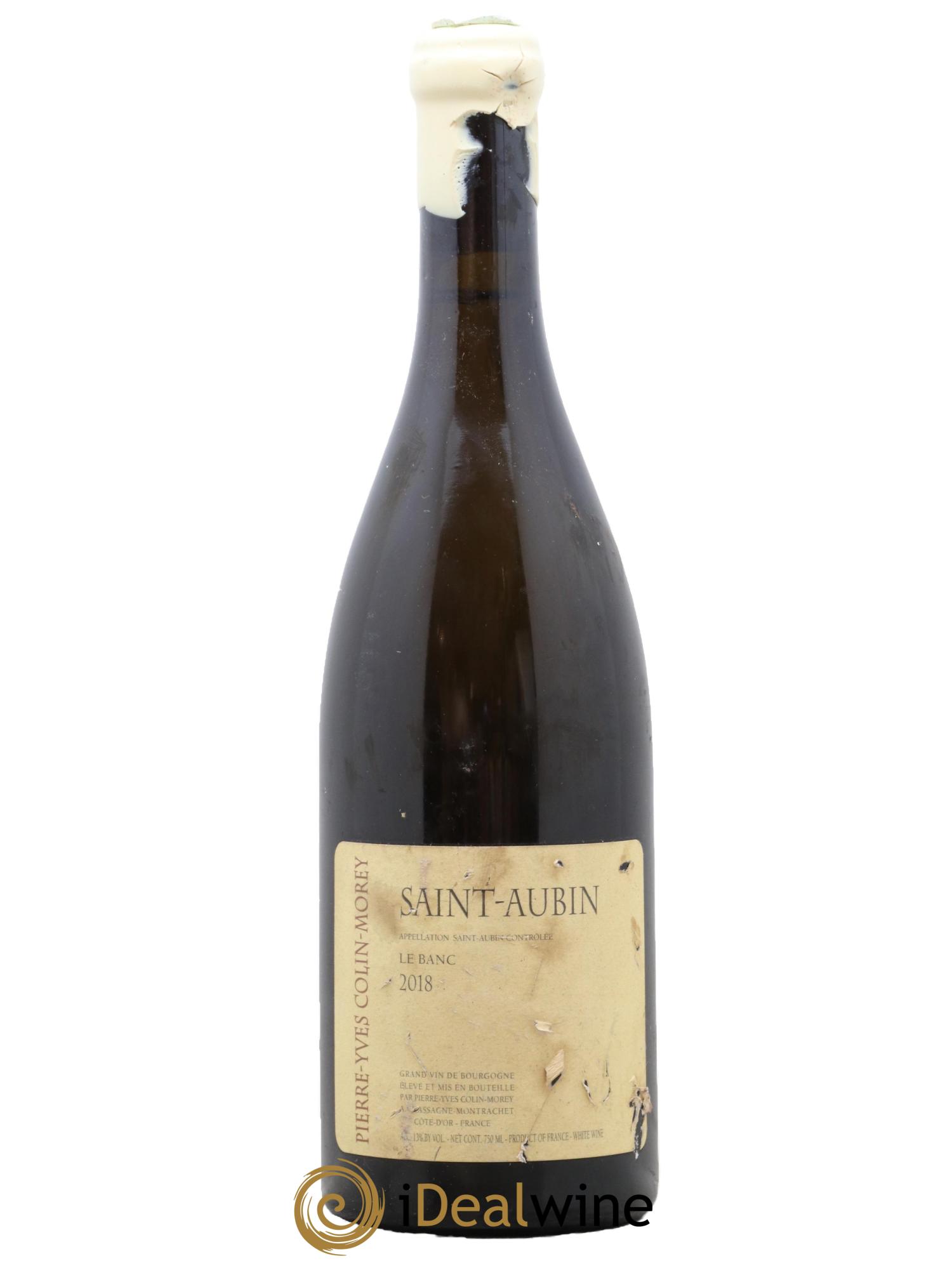 Saint-Aubin Le Banc Pierre-Yves Colin Morey 2018 - Lot de 1 bouteille - 0